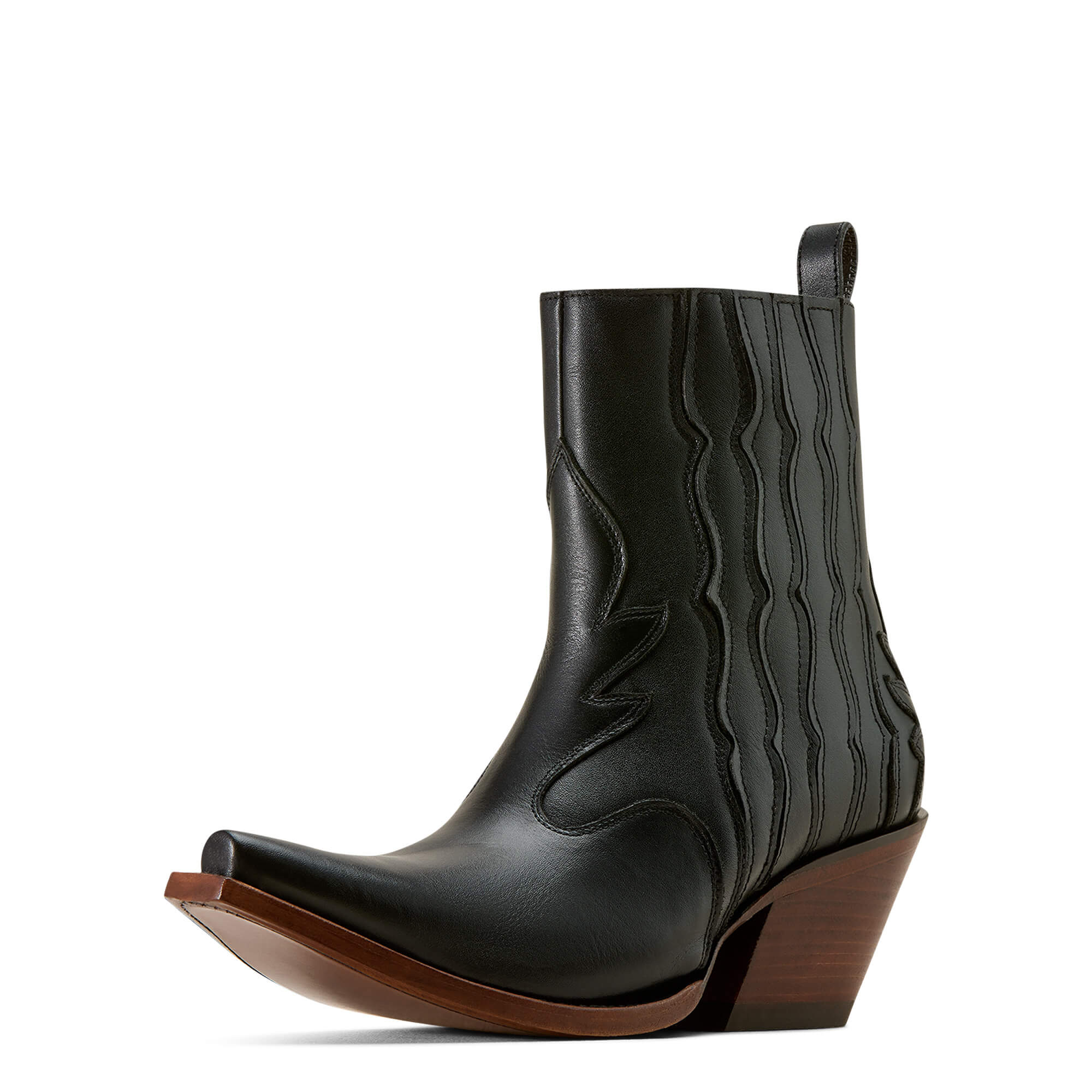 Women's Jade X Toe Cowgirl Boots in Obsidian, Size: 5.5 B / Medium by Ariat