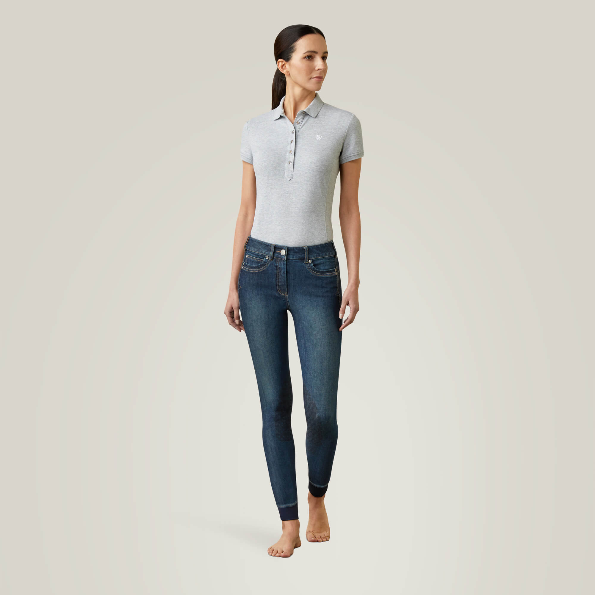 Halo Denim Knee Patch Breech - thumbnail 4
