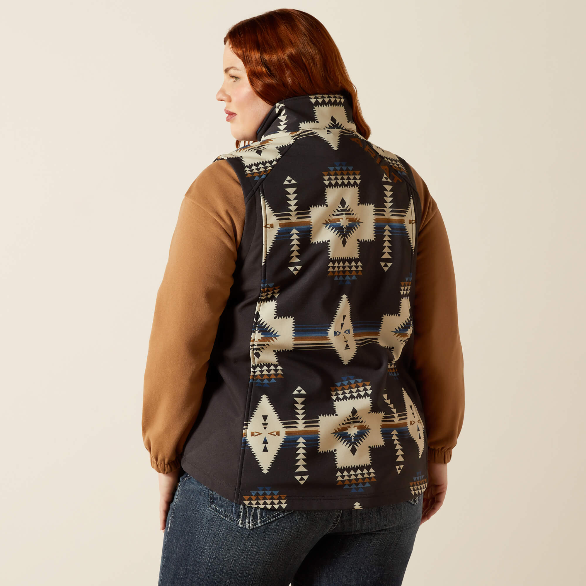 Ariat Logo Softshell Print Vest - thumbnail 4