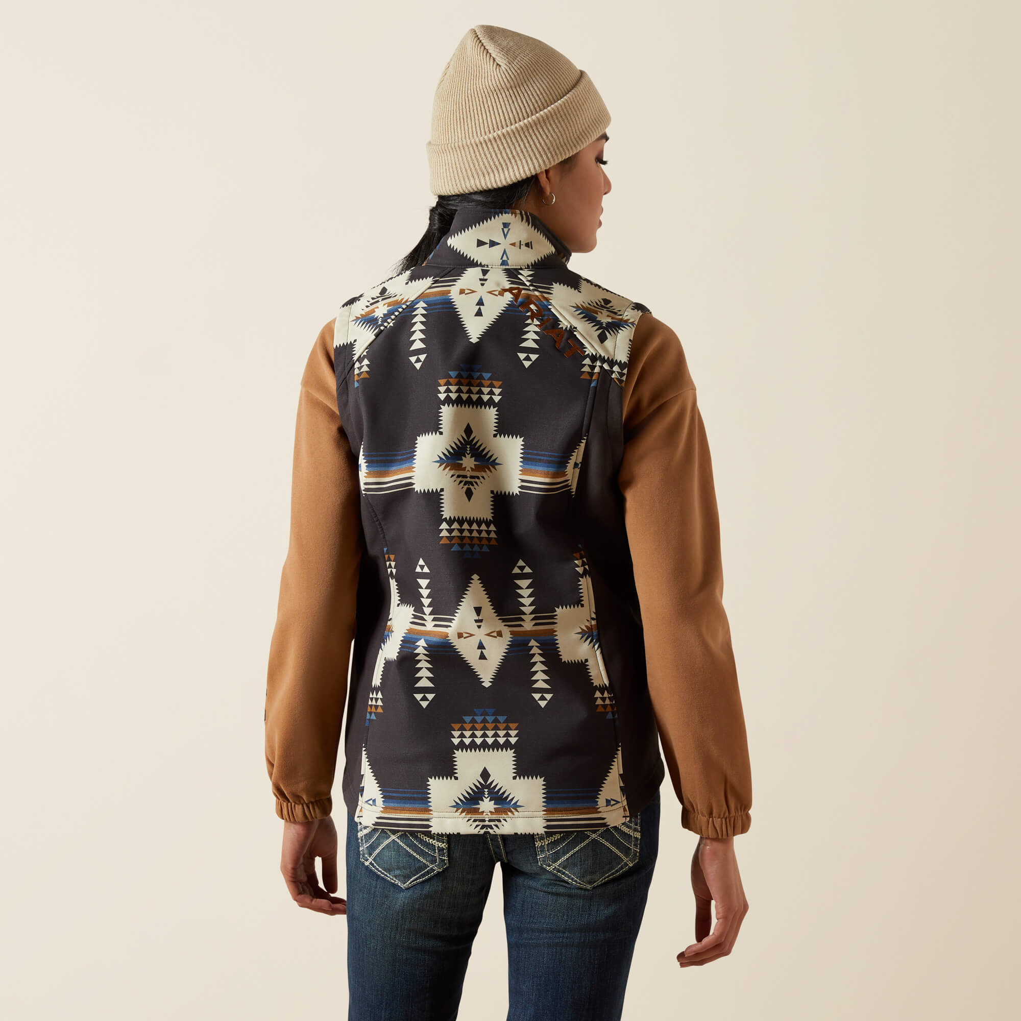 Ariat Logo Softshell Print Vest - thumbnail 2