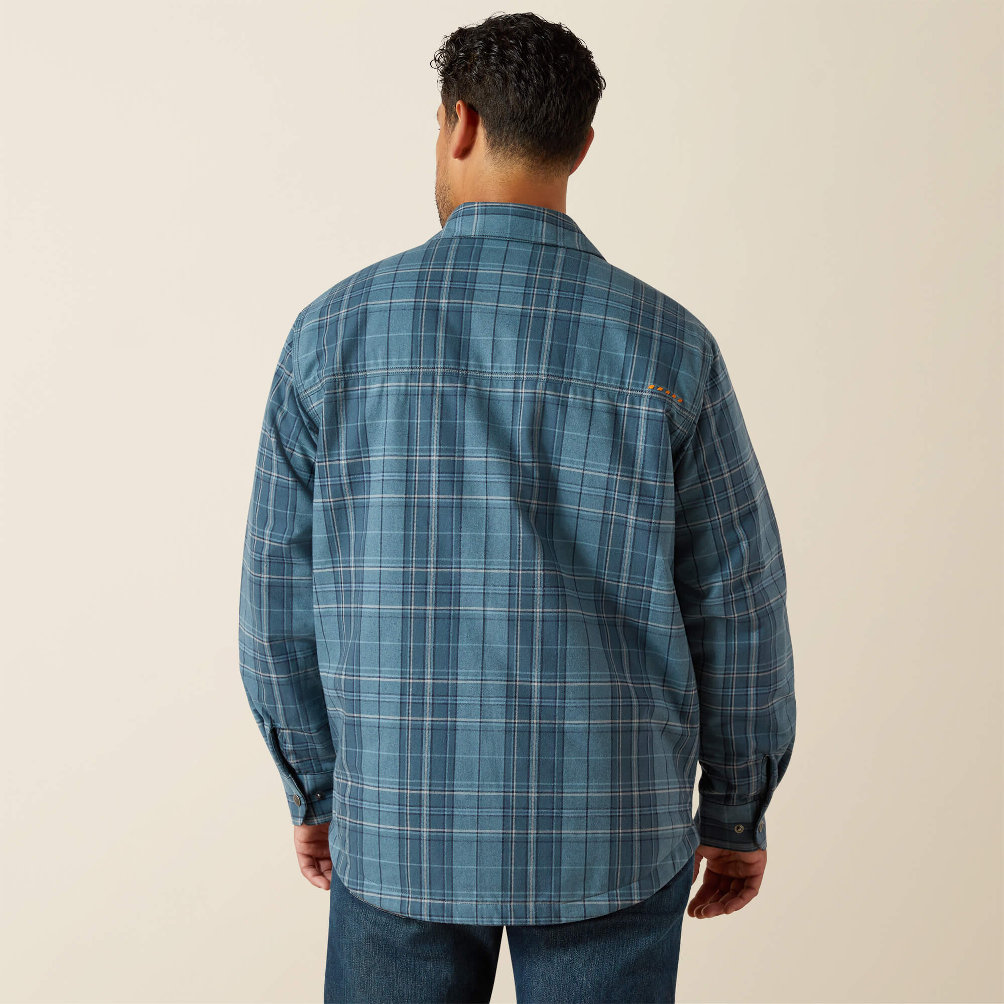 Rebar Flannel Insulated Shirt Jacket - thumbnail 2