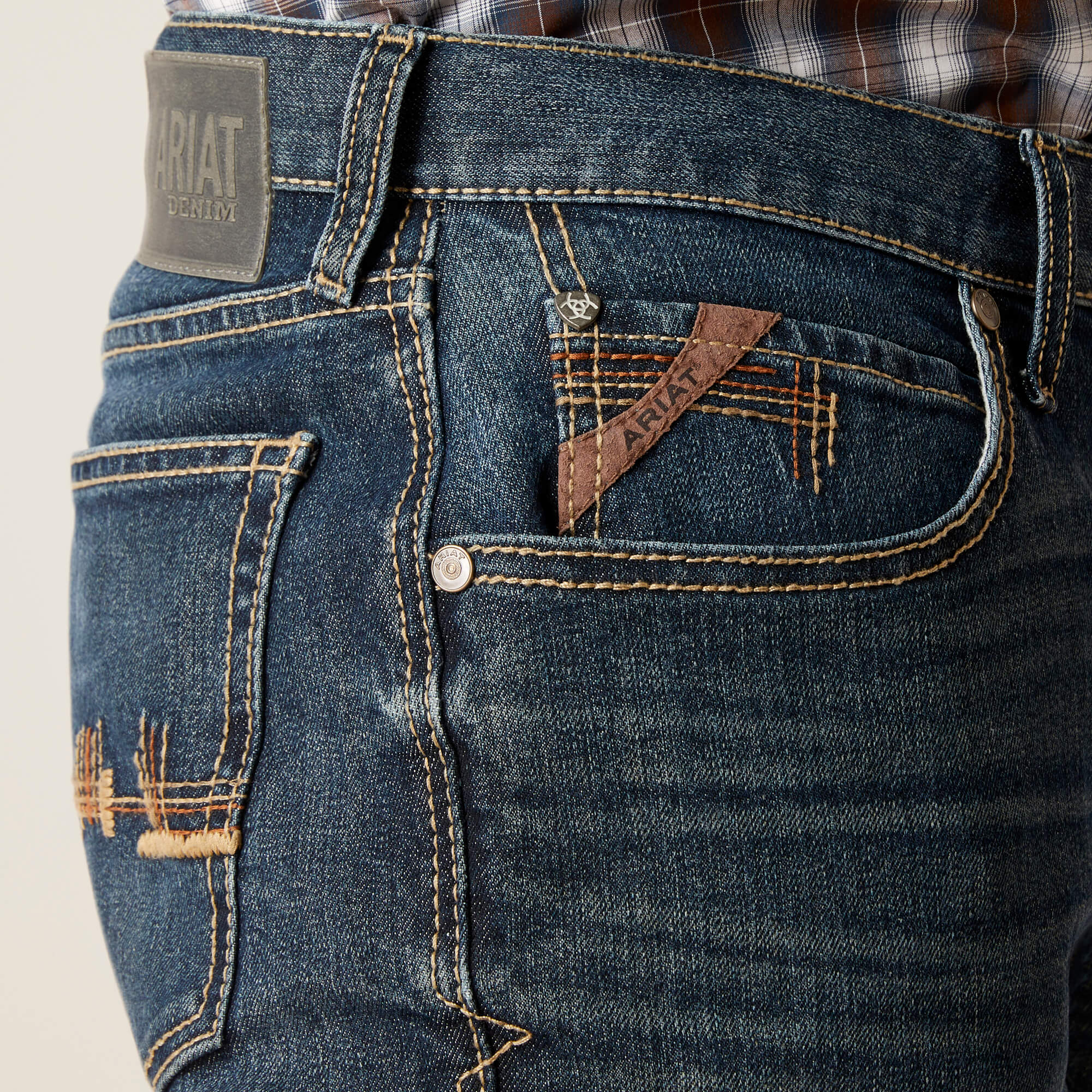 M4 Relaxed Derek Boot Cut Jean - thumbnail 7