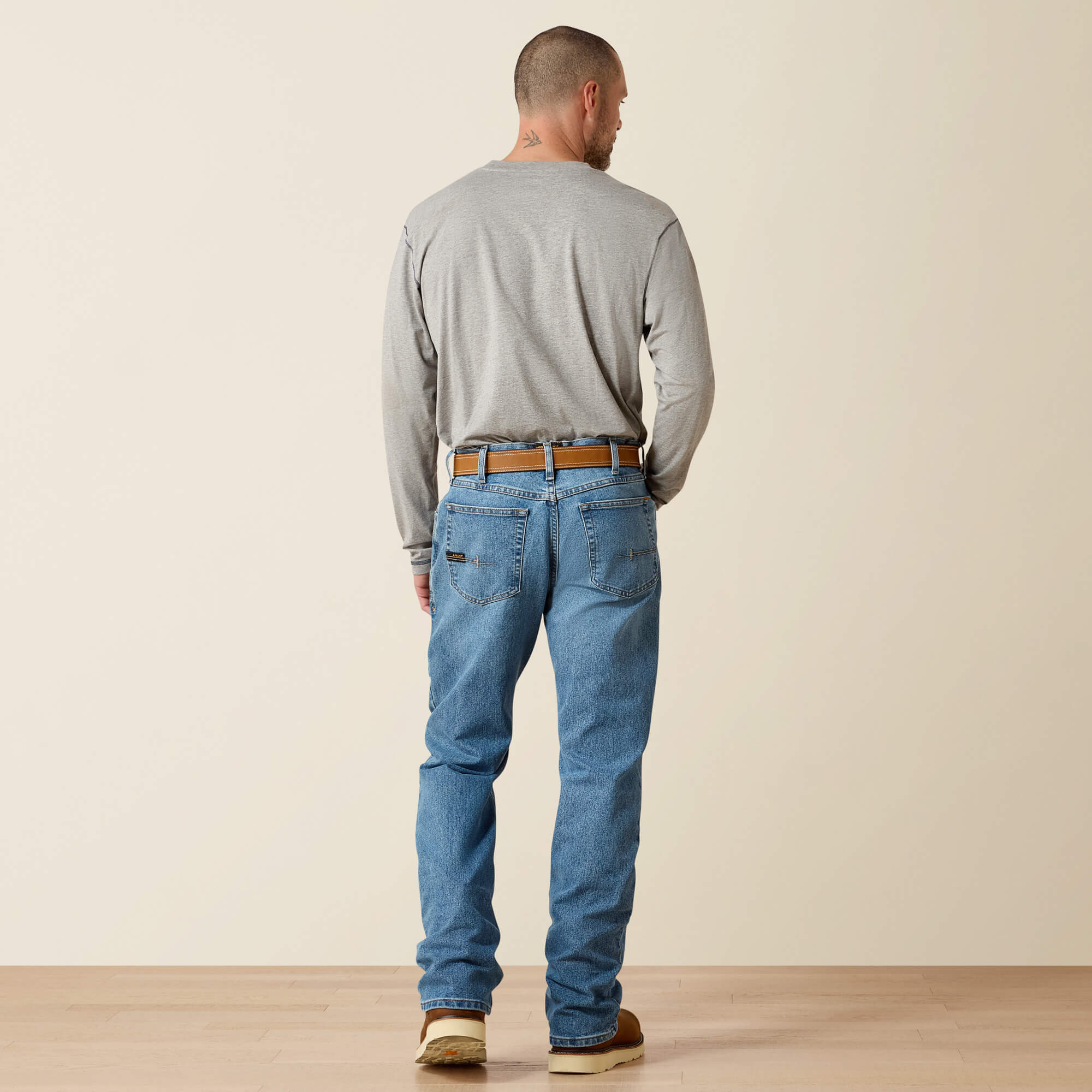 Rebar M4 Relaxed DuraStretch Basic Boot Cut Jean - thumbnail 3