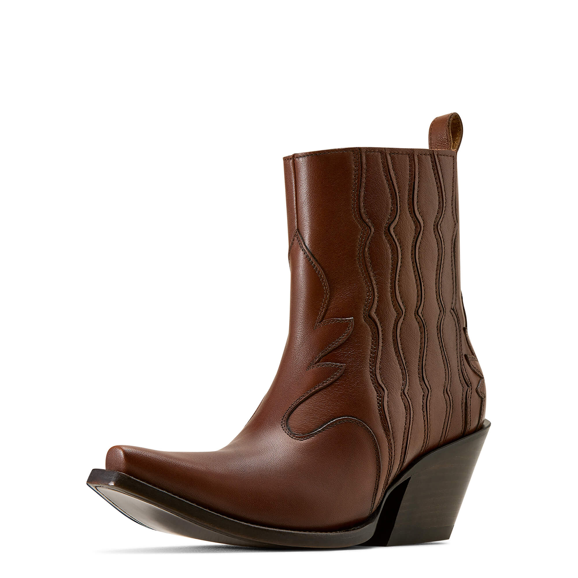 Women's Jade X Toe Cowgirl Boots in Vintage Amberwood, Size: 5.5 B / Medium by Ariat