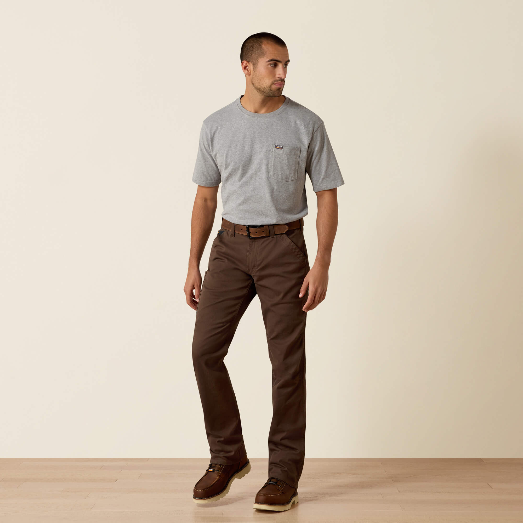 Rebar M5 Straight DuraStretch Washed Twill Dungaree Straight Leg Pant - thumbnail 3