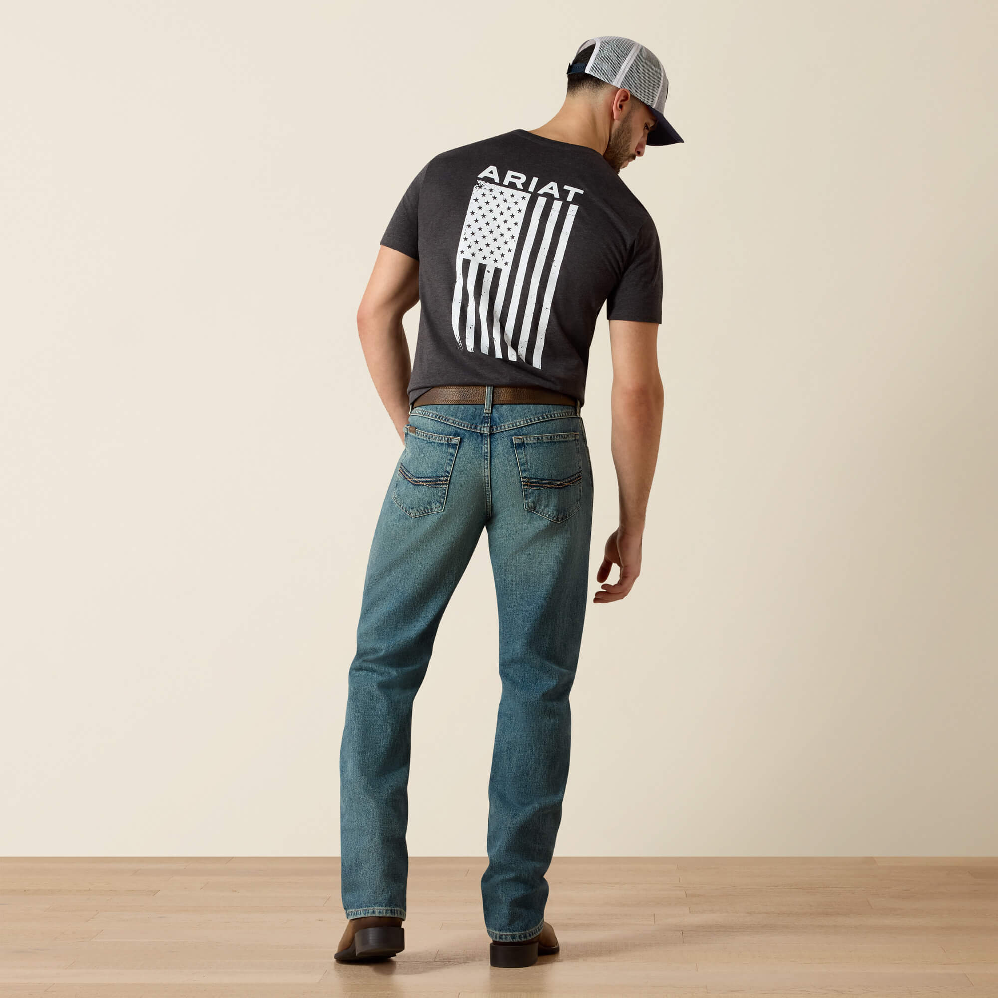 M2 Relaxed Legacy Boot Cut Jean - thumbnail 2