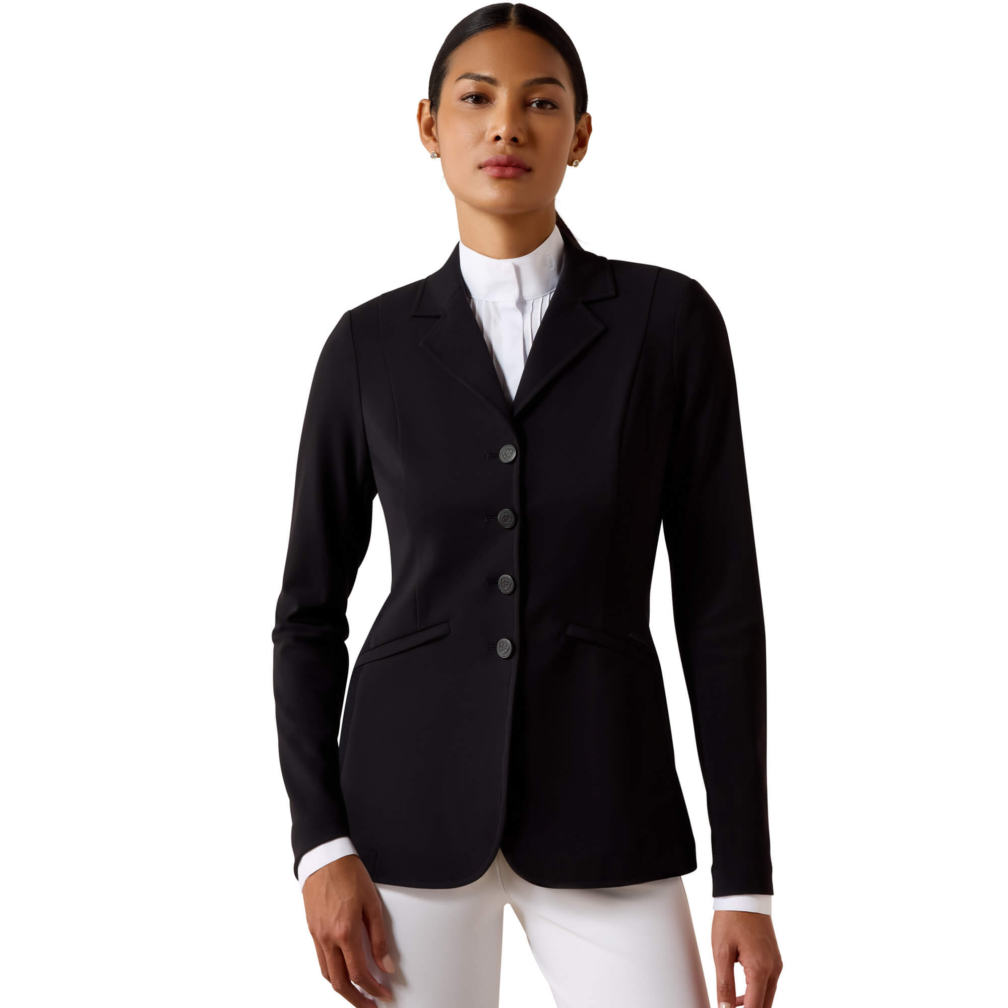 Women's Compel Show Coat in Black, Size: 2 Regular by Ariat