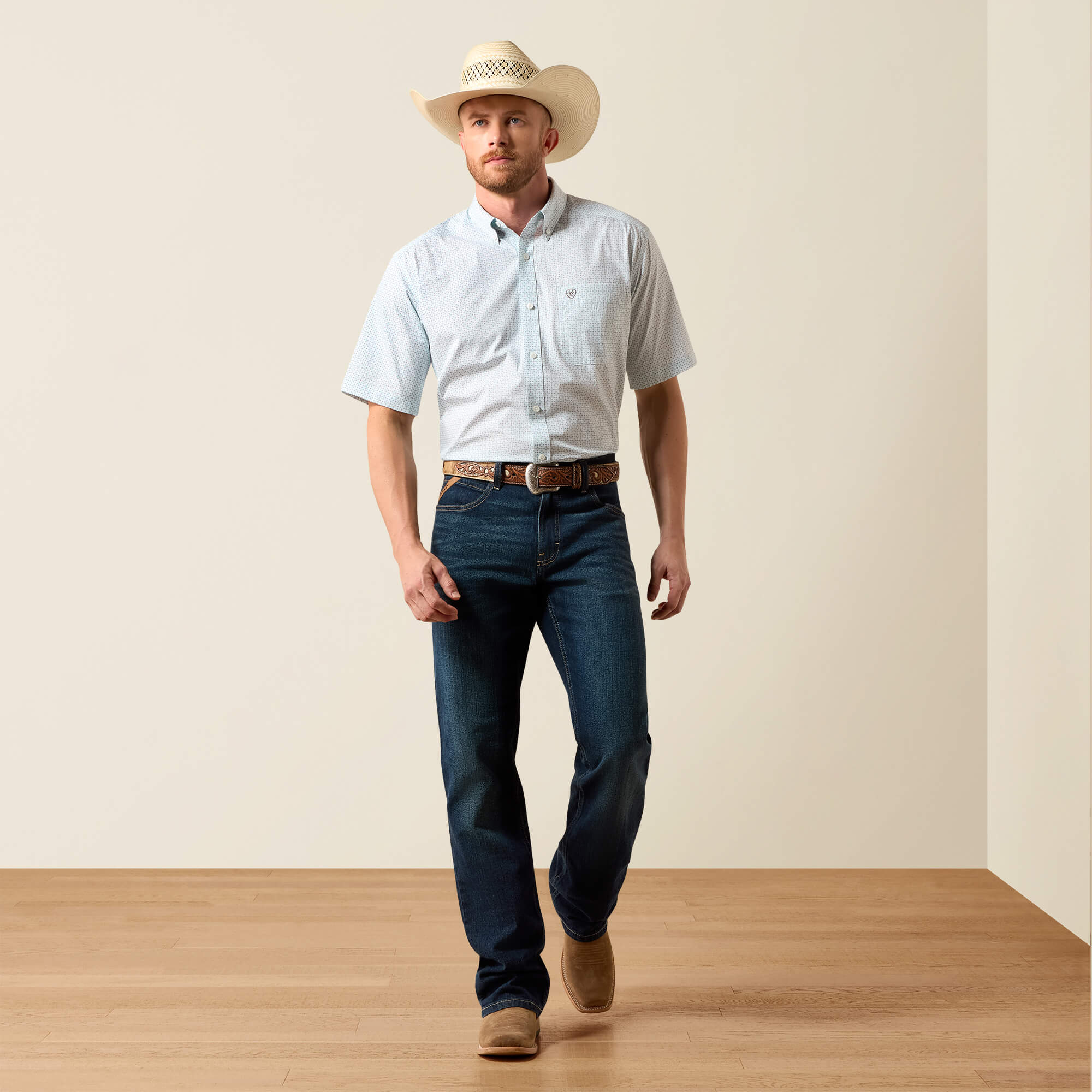 Wrinkle Free Welsh Classic Fit Shirt - thumbnail 3