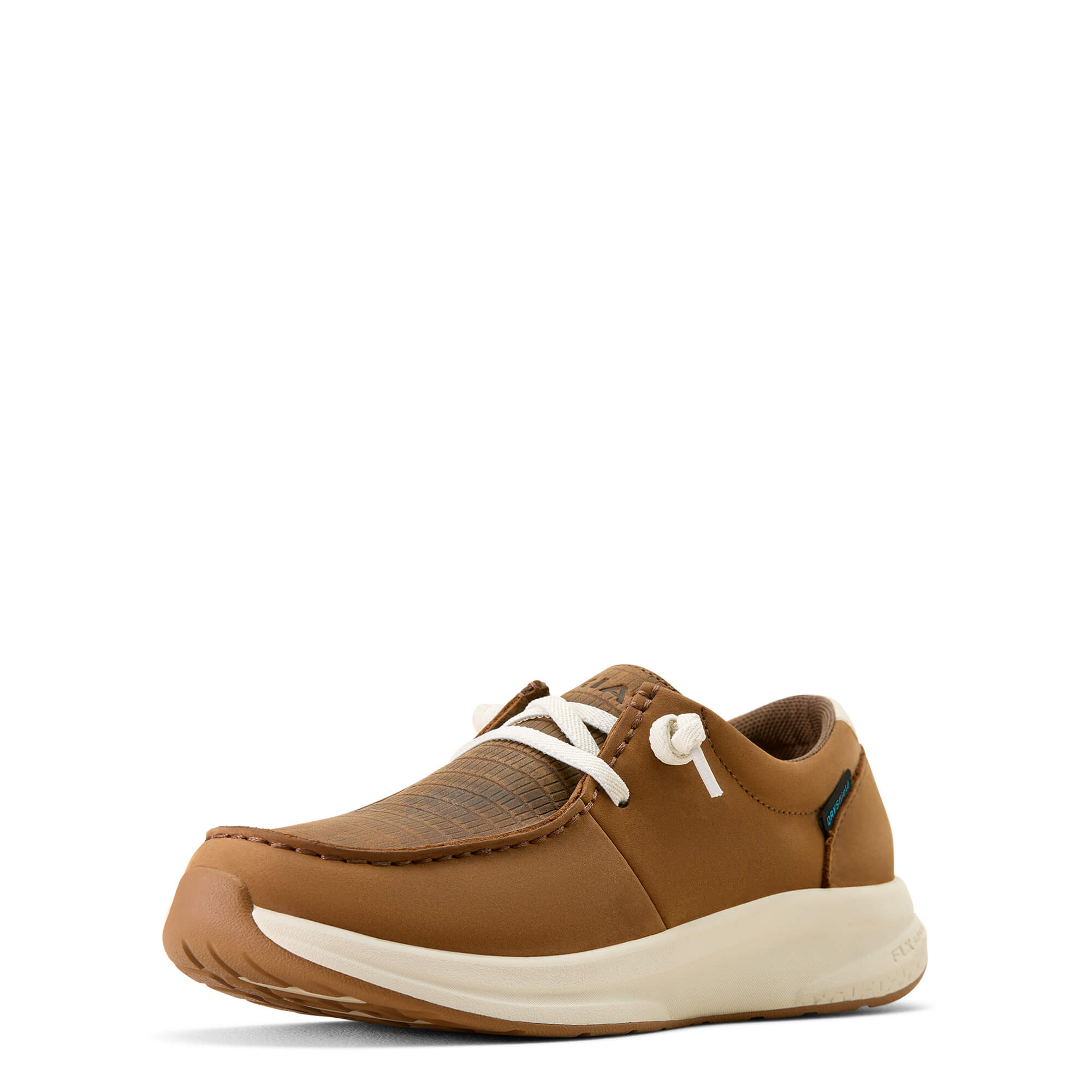 Women's Buckeye Waterproof Shoe in Coffee Bean Brown Lizard Emboss, Size: 5.5 B / Medium by Ariat