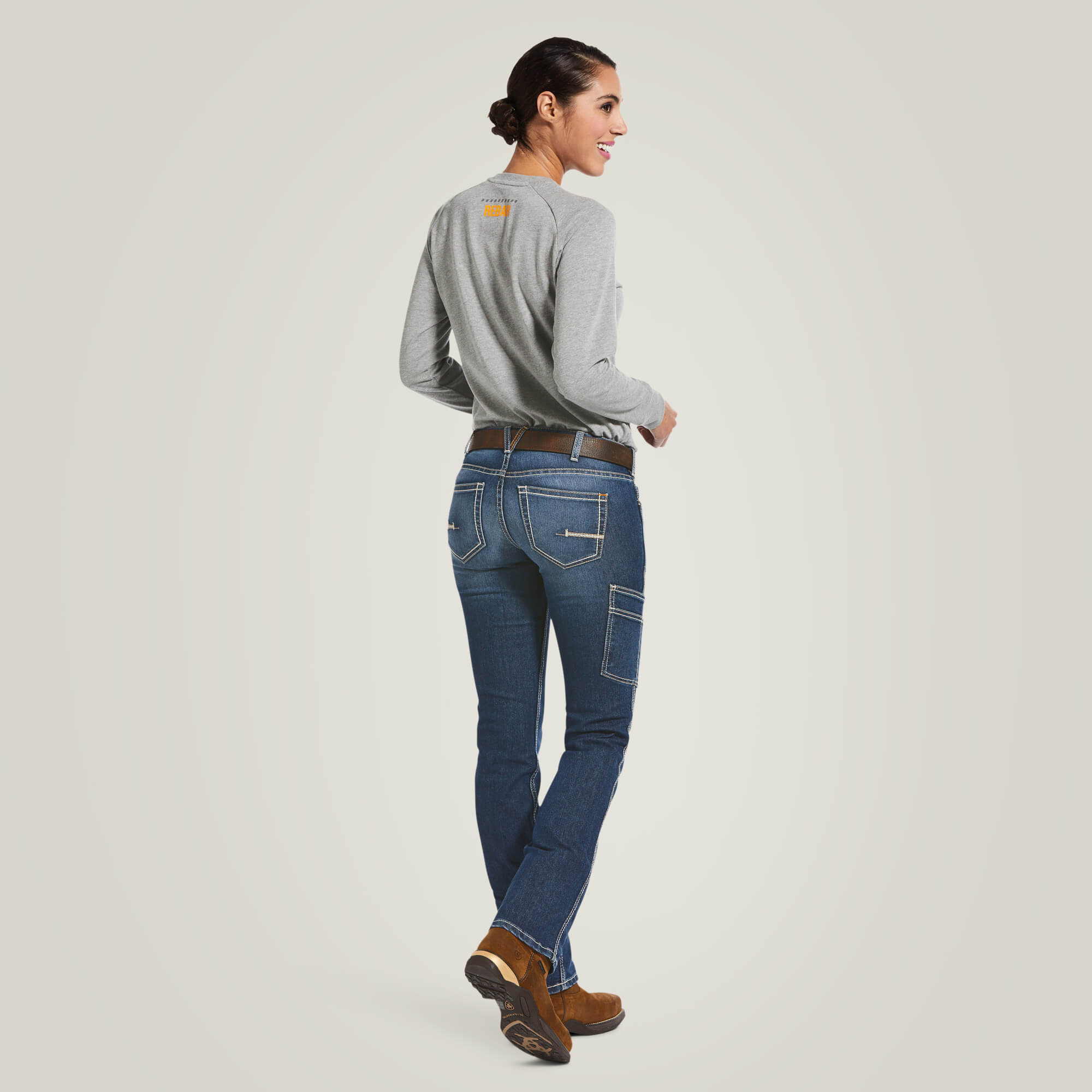 Rebar MR DuraStretch Riveter Straight Jean - thumbnail 6