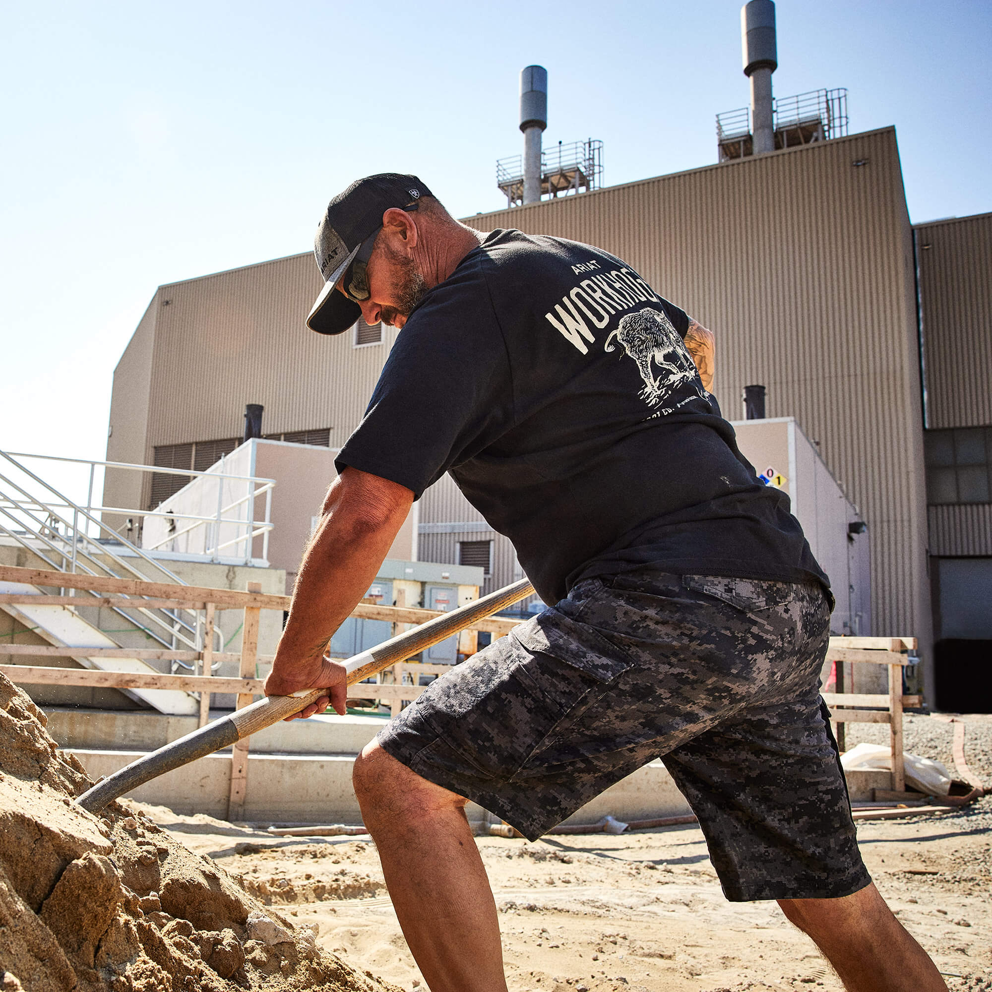 Rebar DuraStretch Made Tough Cargo 11" Short - thumbnail 2
