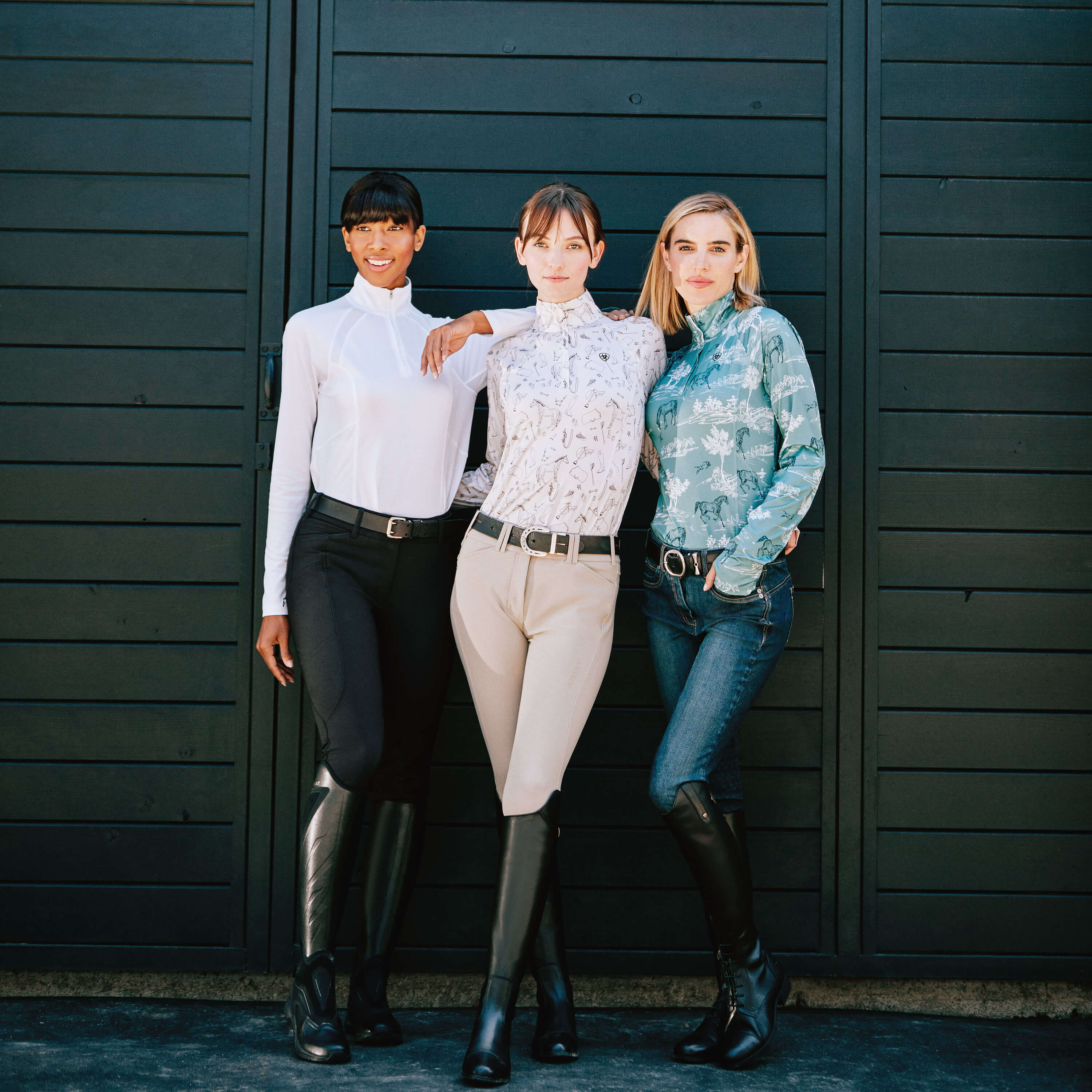 Halo Denim Knee Patch Breech - thumbnail 2