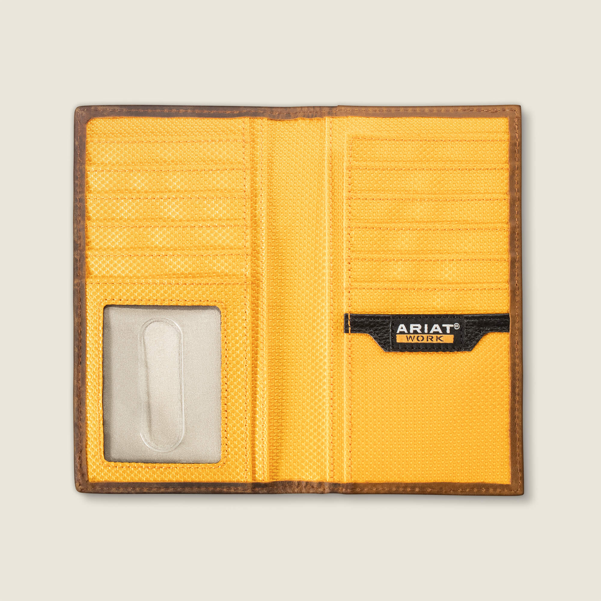 Work Roughneck Label Canvas Trifold Wallet - thumbnail 2