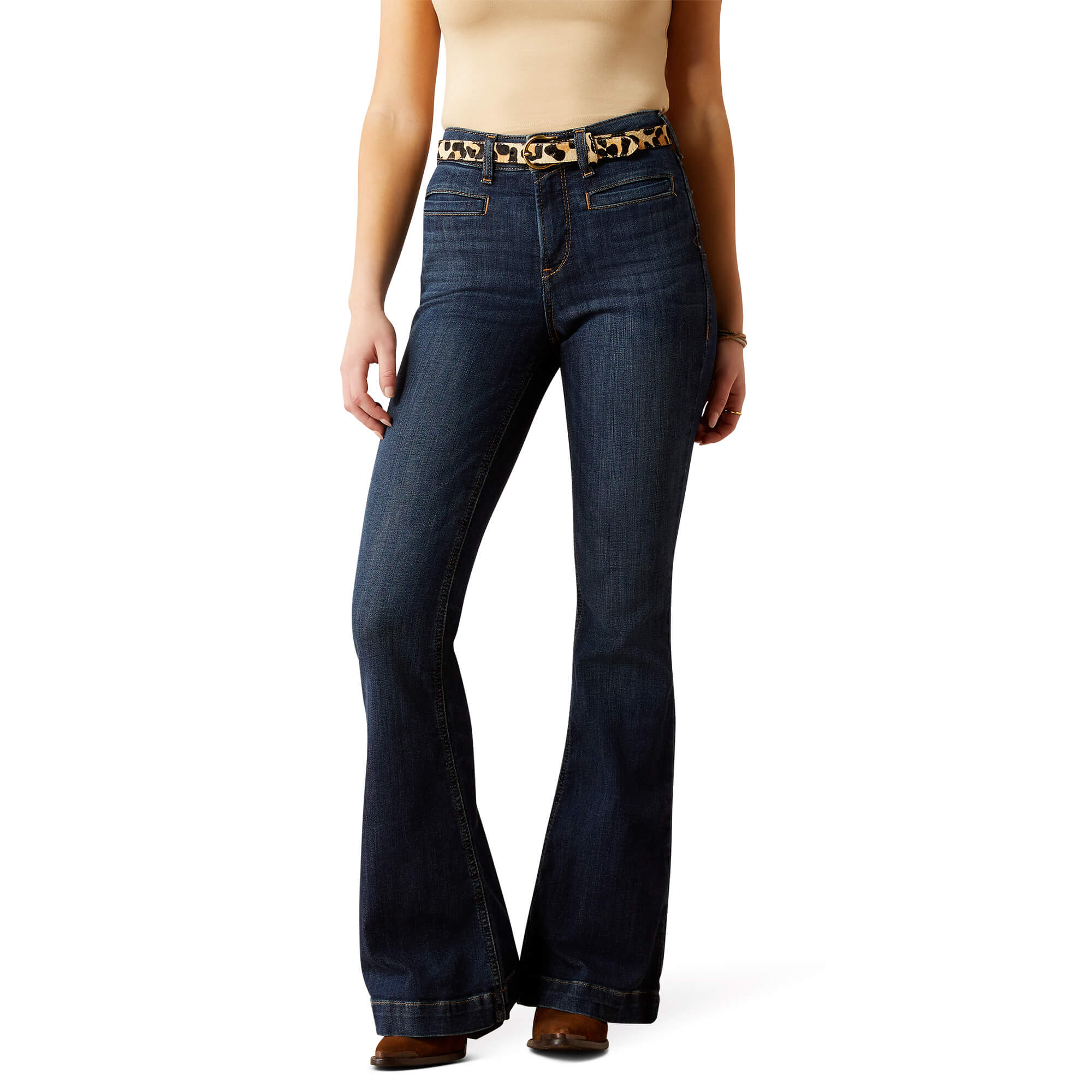 W* Jeans Ariat R.E.A.L. High Rise Ballary Riding Boot Cut Dámské