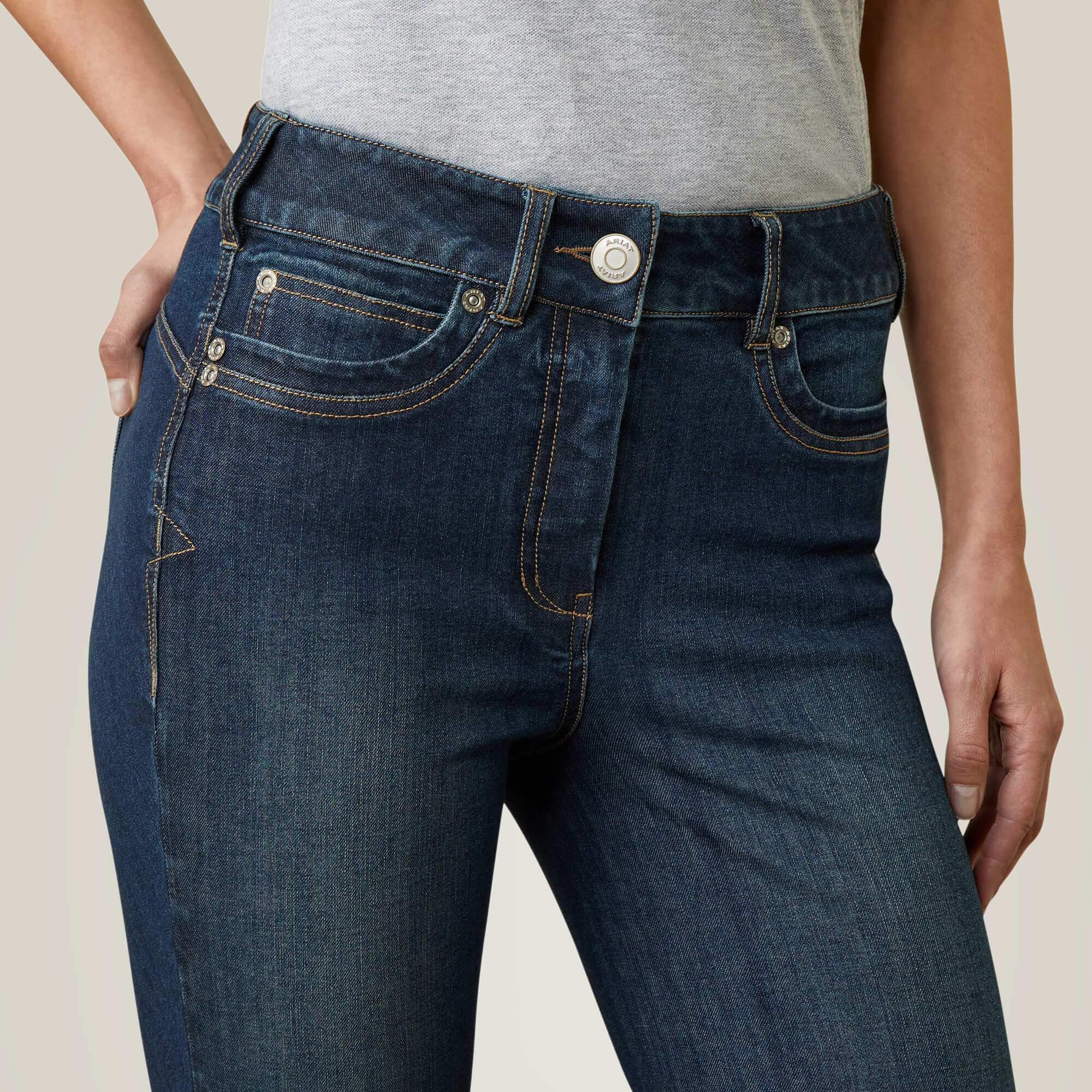 Halo Denim Knee Patch Breech - thumbnail 5