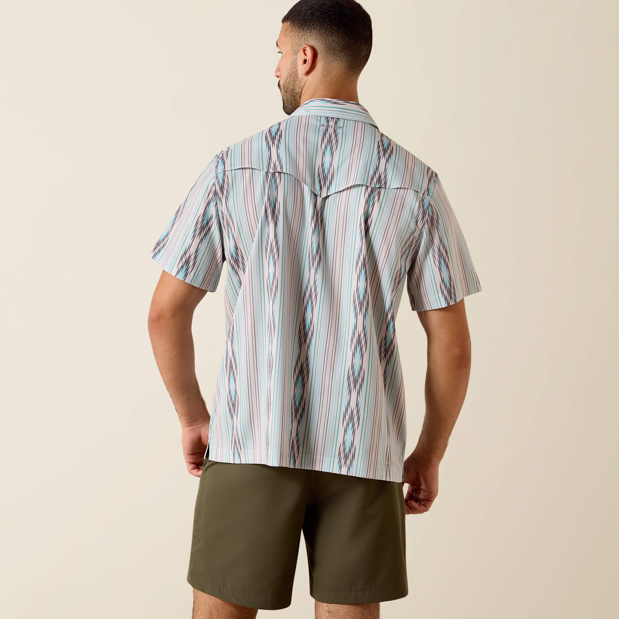 Printed VentTEK Western Yoke Classic Fit Snap Shirt - thumbnail 2