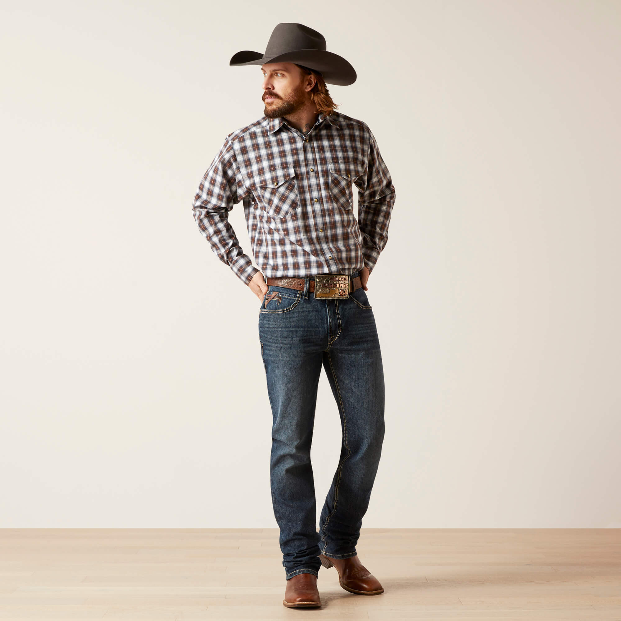 M4 Relaxed Derek Boot Cut Jean - thumbnail 4