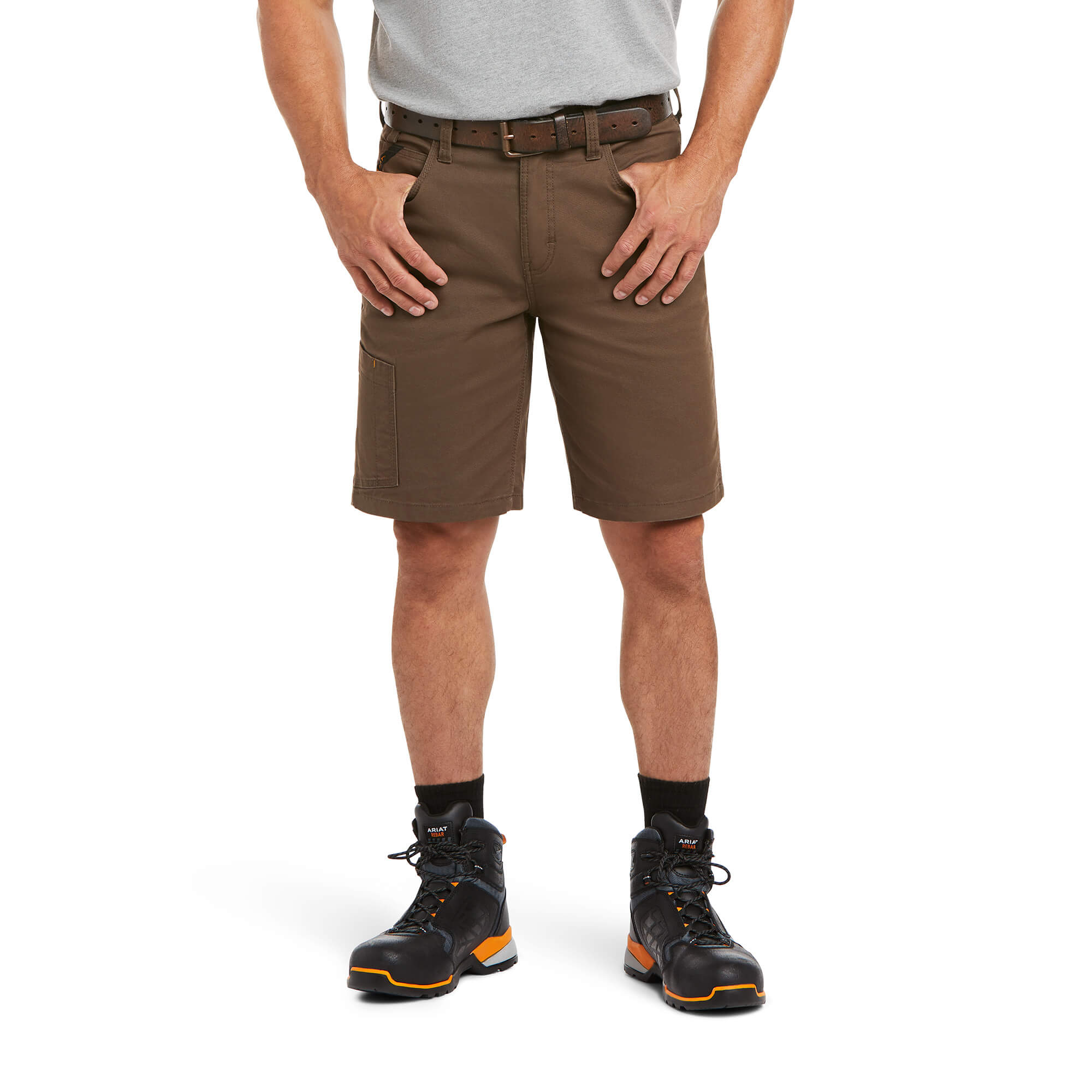 Men's Rebar DuraStretch Made Tough 10 Short in Wren Regular by Ariat