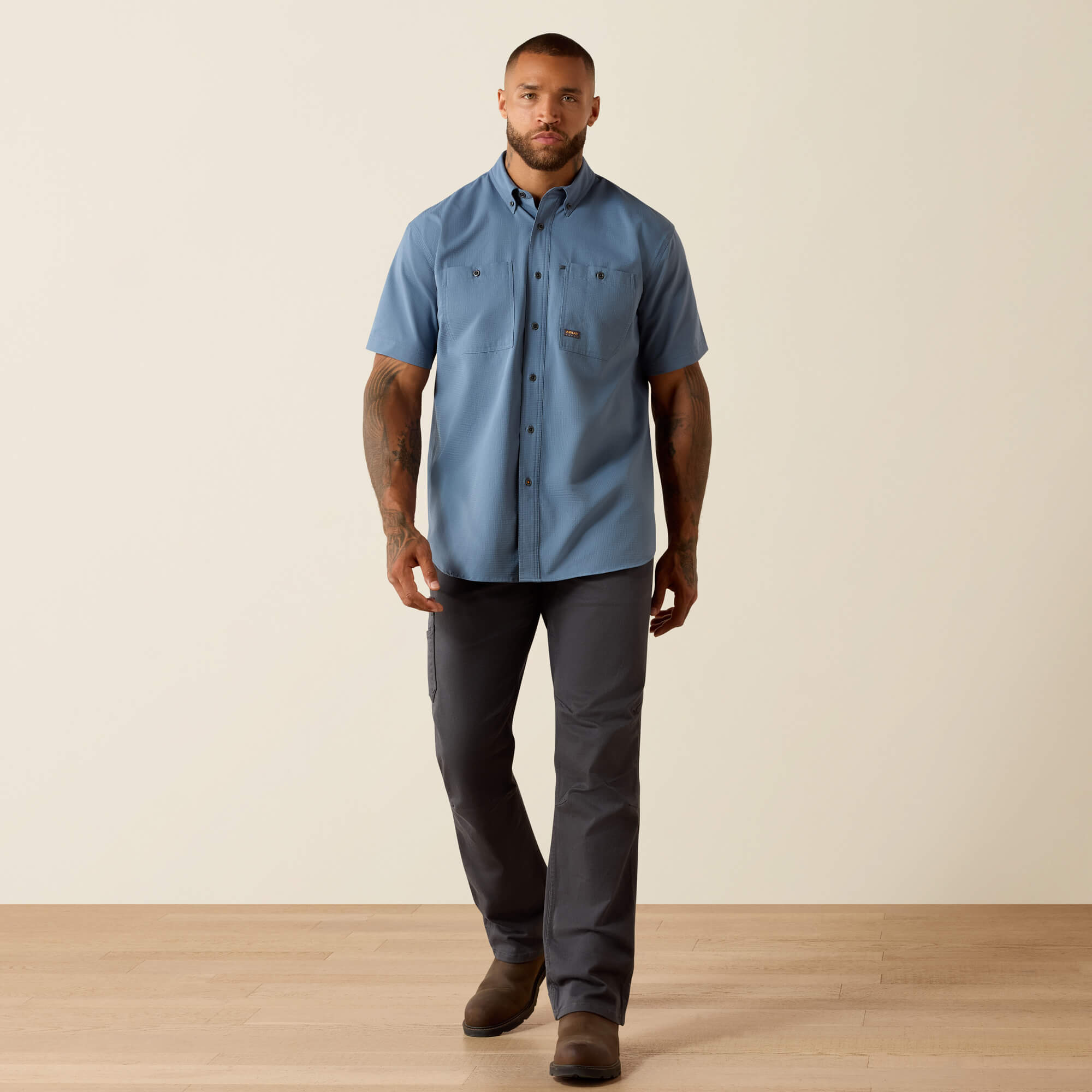 Rebar Made Tough 360 Airflow Work Shirt - thumbnail 3