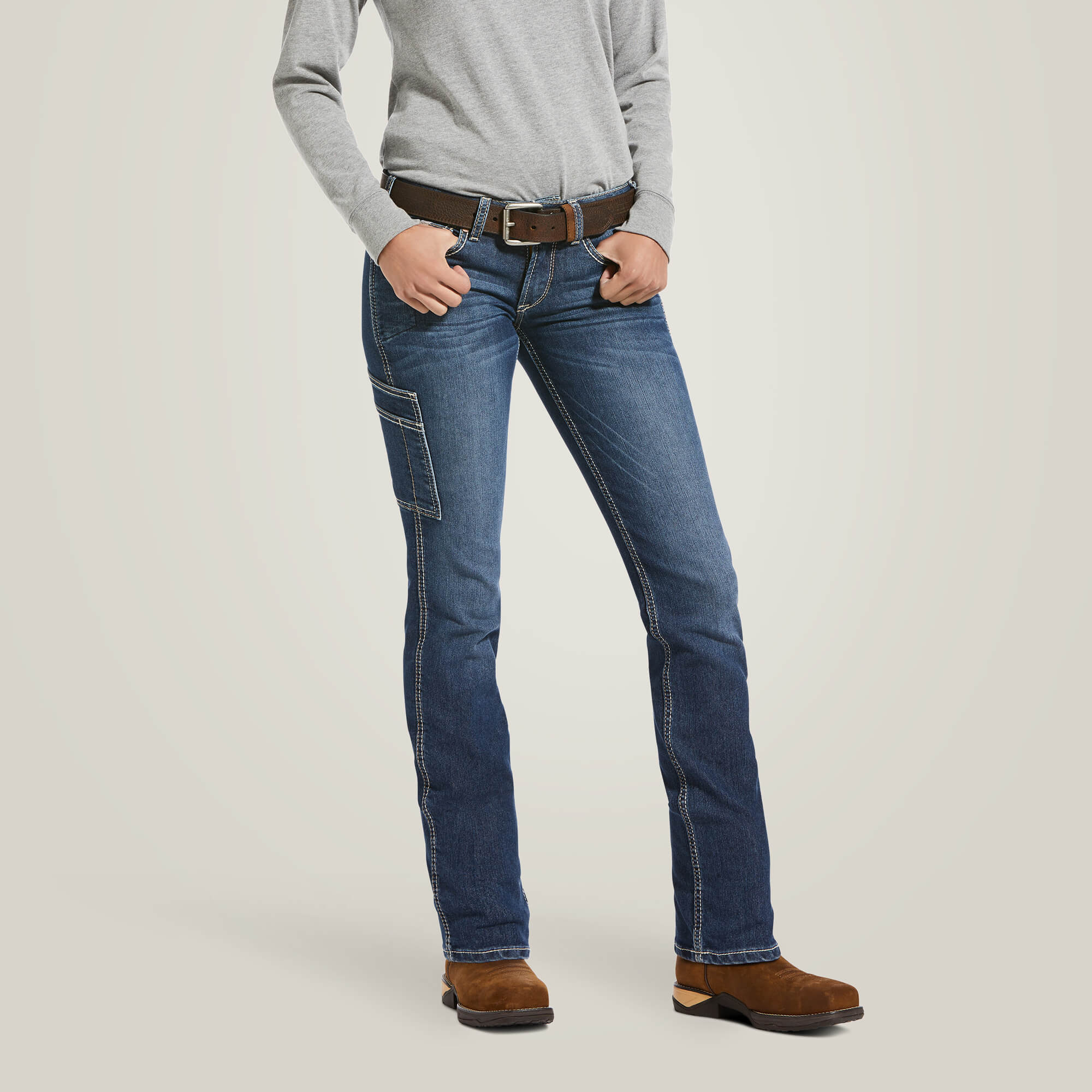 Rebar MR DuraStretch Riveter Straight Jean