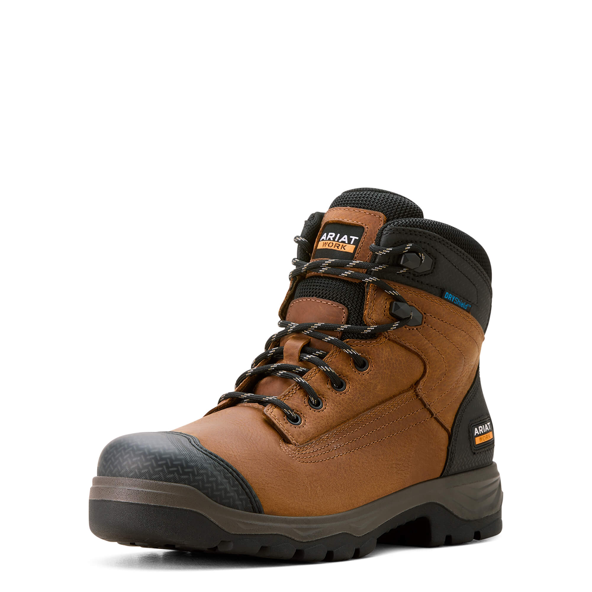 Ariat Men's Turbo Duratread XTR 6" Waterproof Work Boots in Natural Brown, Size: 7 D / Medium by Ariat - $179.95 at Ariat