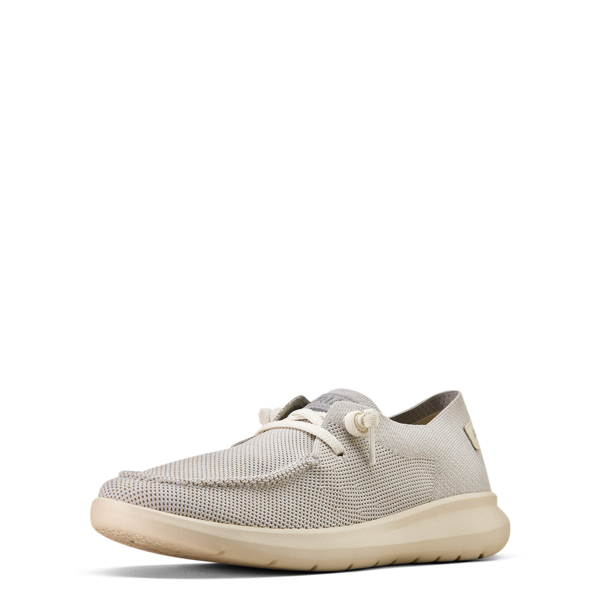 Women's Hilo Shoe Casual Shoes in Light Grey Knit, Size: 11 B / Medium by Ariat