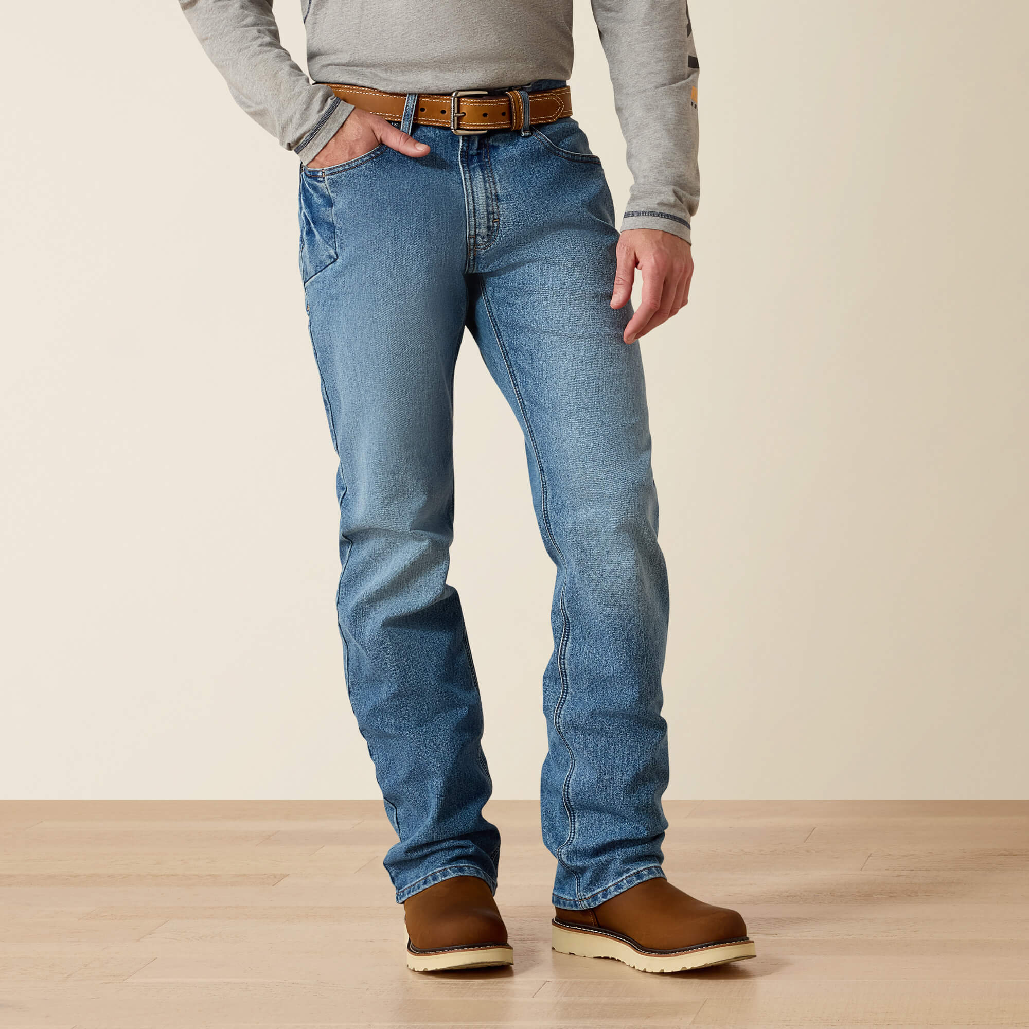 Rebar M4 Relaxed DuraStretch Basic Boot Cut Jean