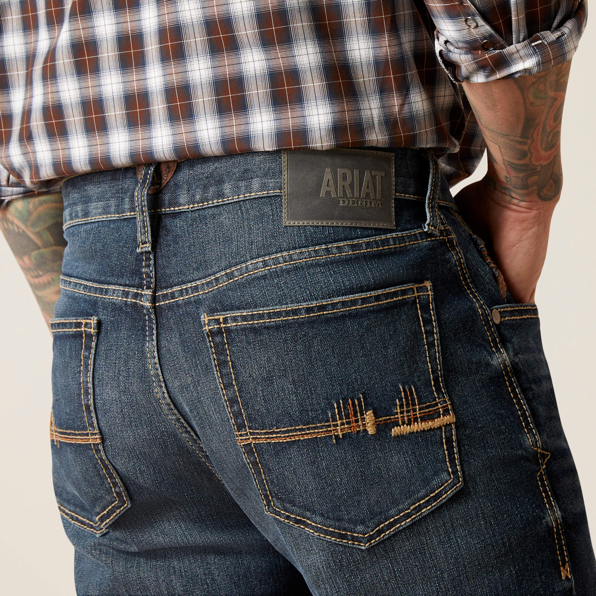 M4 Relaxed Derek Boot Cut Jean - thumbnail 5