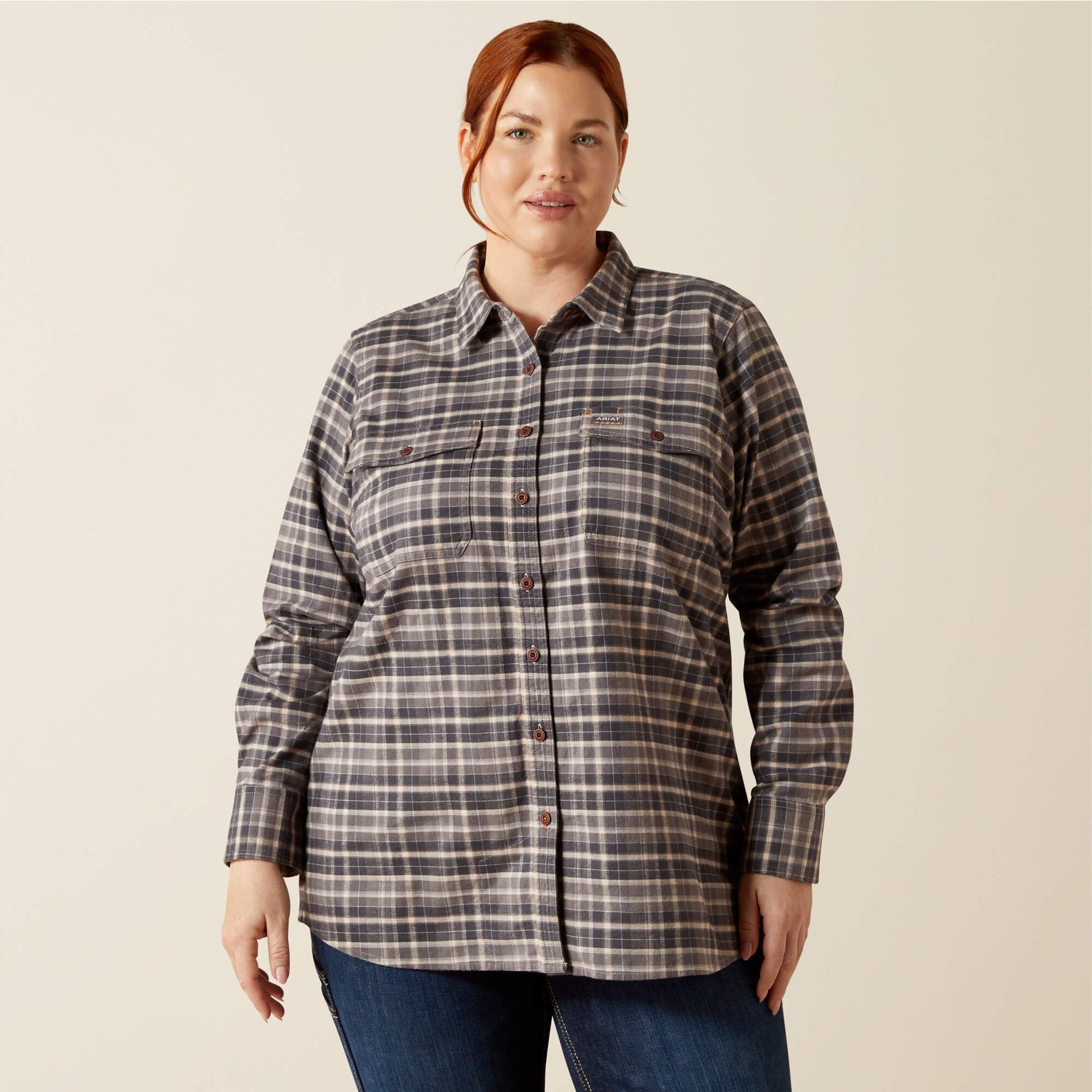 Rebar Flannel DuraStretch Work Shirt - thumbnail 3
