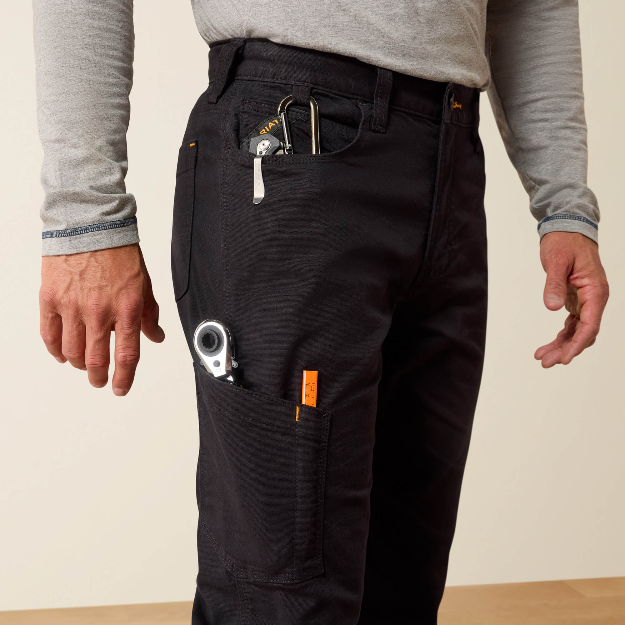 Rebar M4 Relaxed Made Tough DuraStretch Straight Leg Pants - thumbnail 5