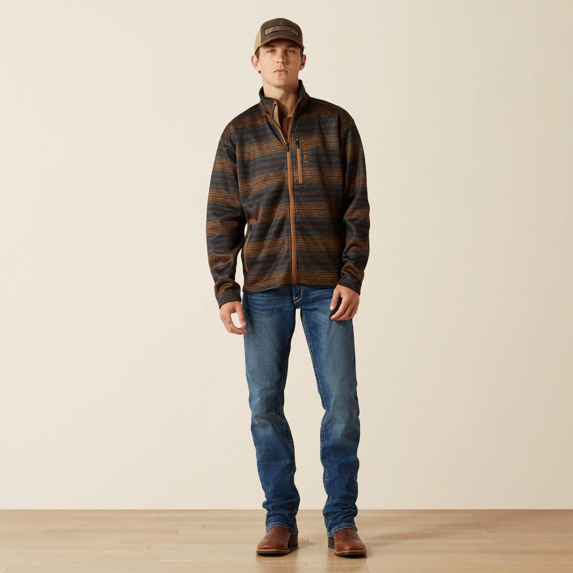 Caldwell Full Zip Sweater - thumbnail 3