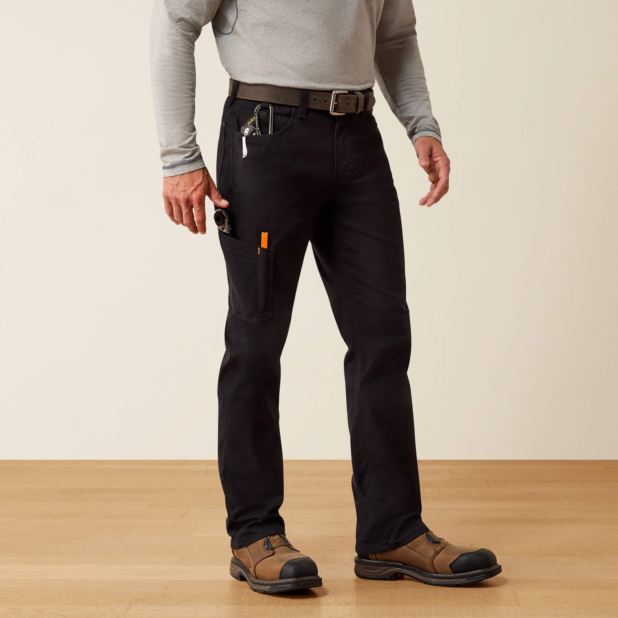 Rebar M4 Relaxed Made Tough DuraStretch Straight Leg Pants - thumbnail 4
