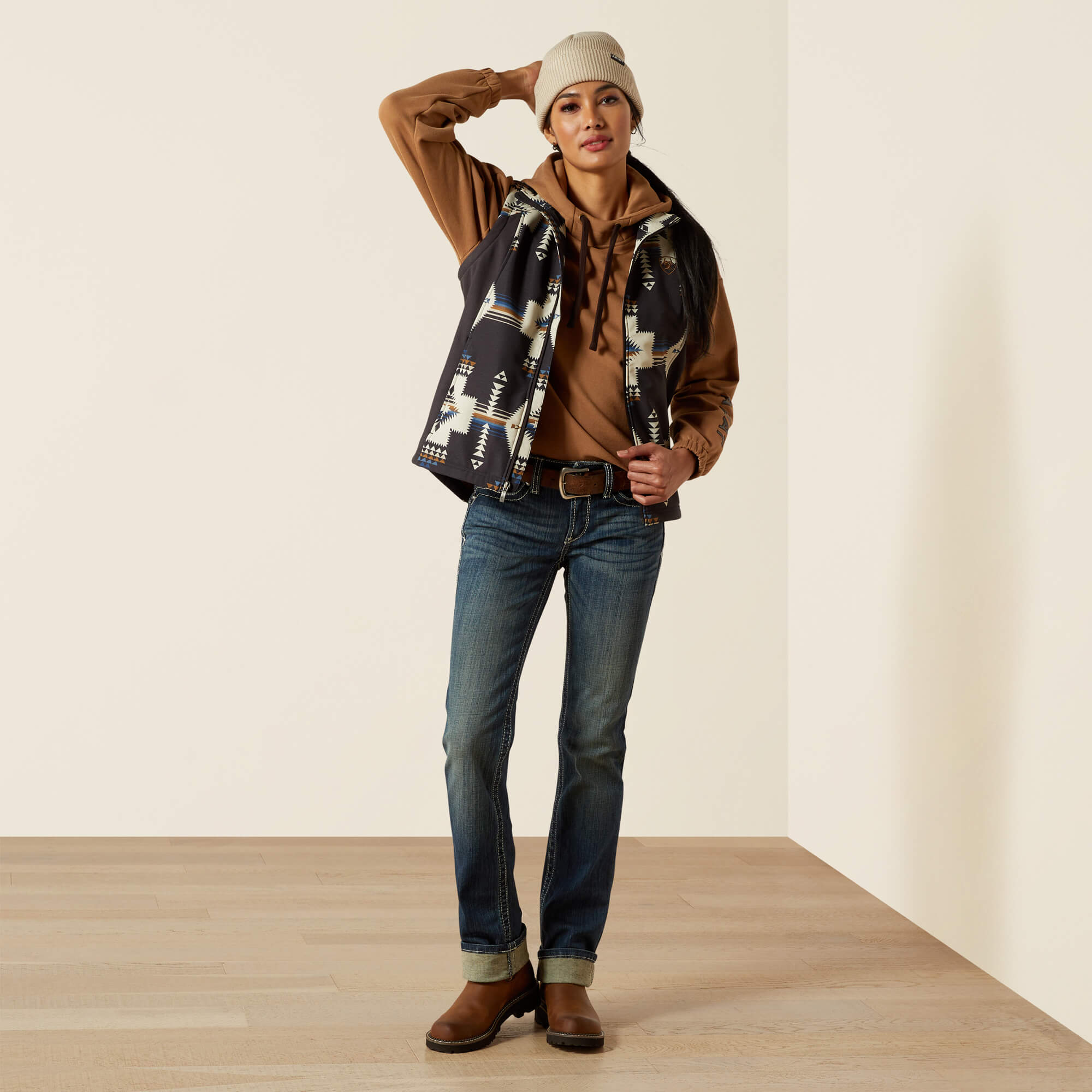 Ariat Logo Softshell Print Vest - thumbnail 5
