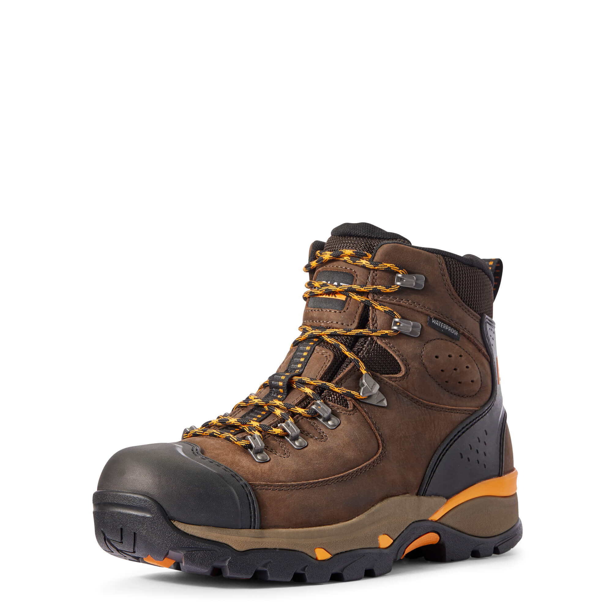 Ariat Men's Endeavor 6" Waterproof Work Boots in Chocolate Brown, Size: 7 D / Medium by Ariat - $189.95 at Ariat