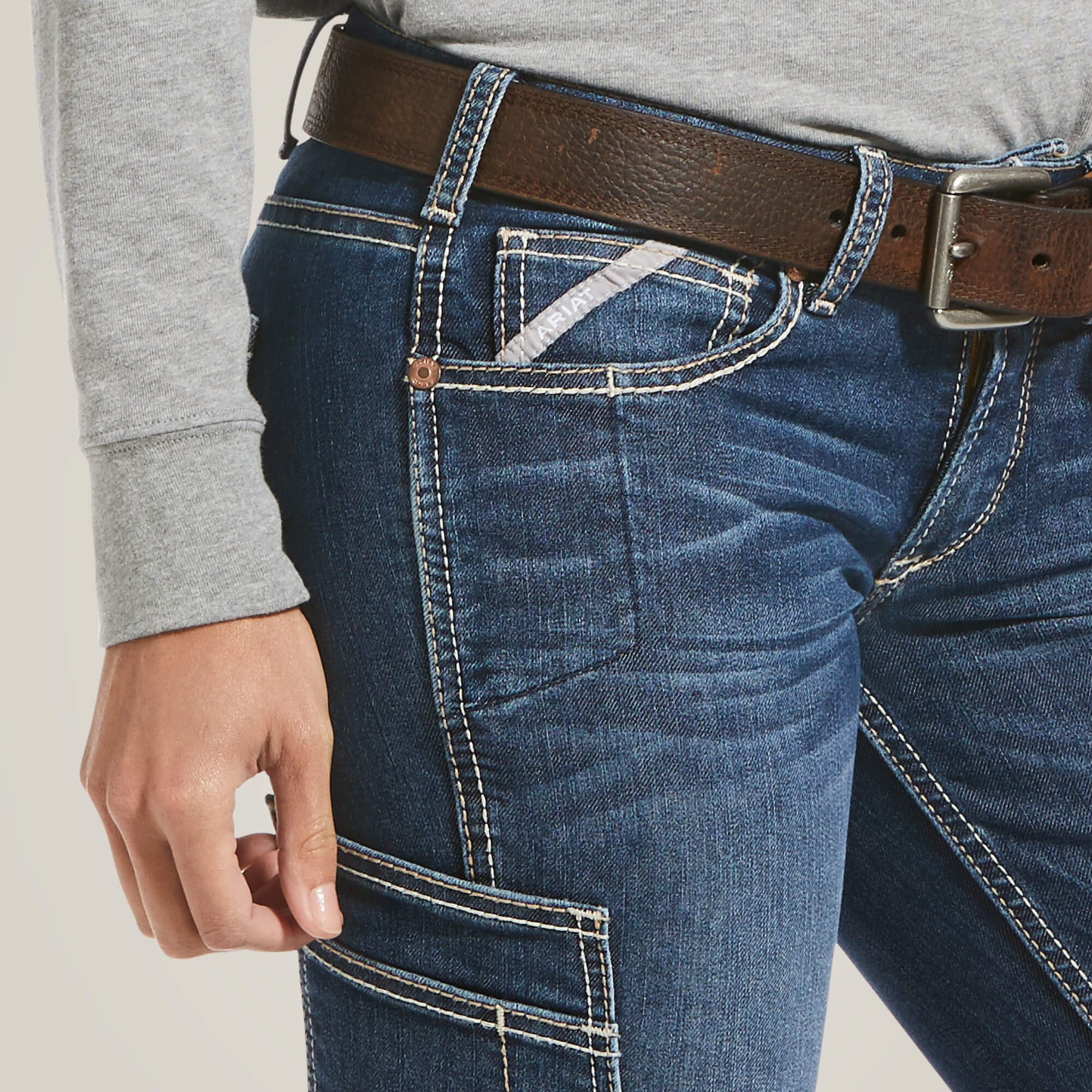 Rebar MR DuraStretch Riveter Straight Jean - thumbnail 5