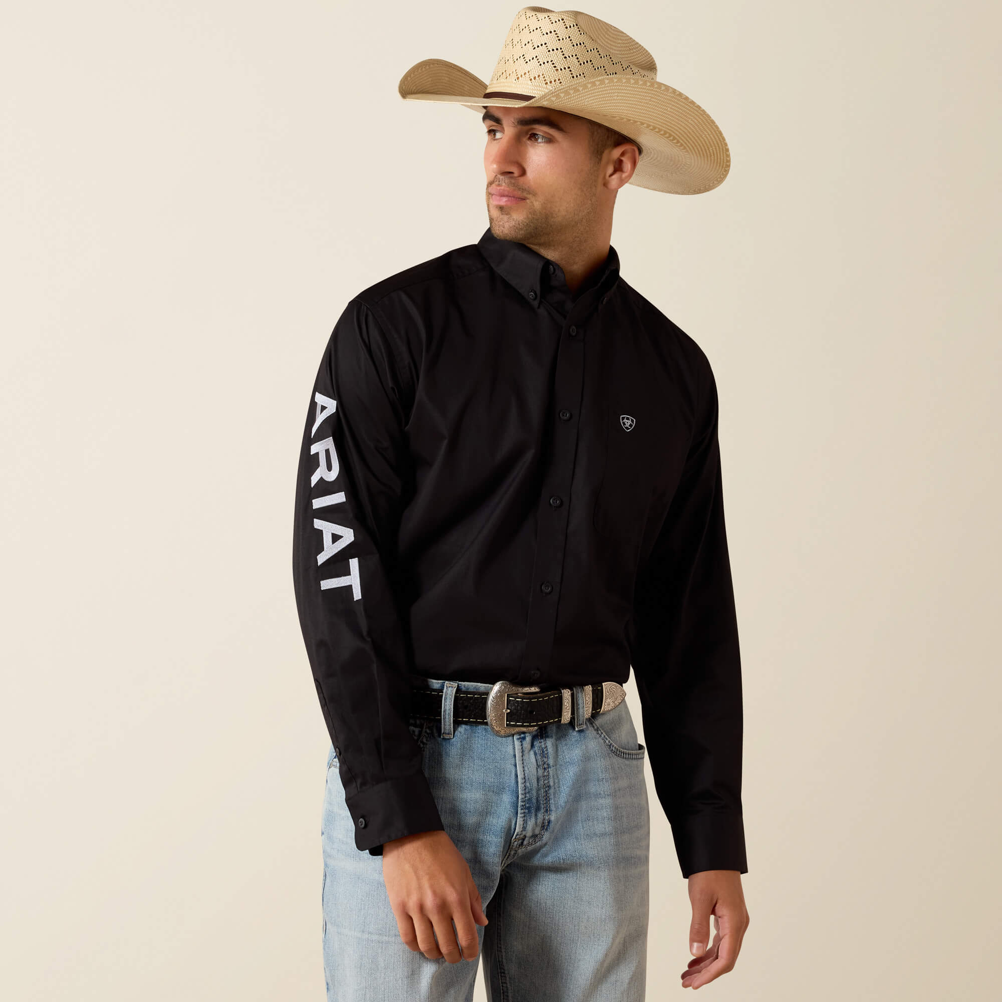 Team Logo Lightweight Twill Classic Fit Shirt