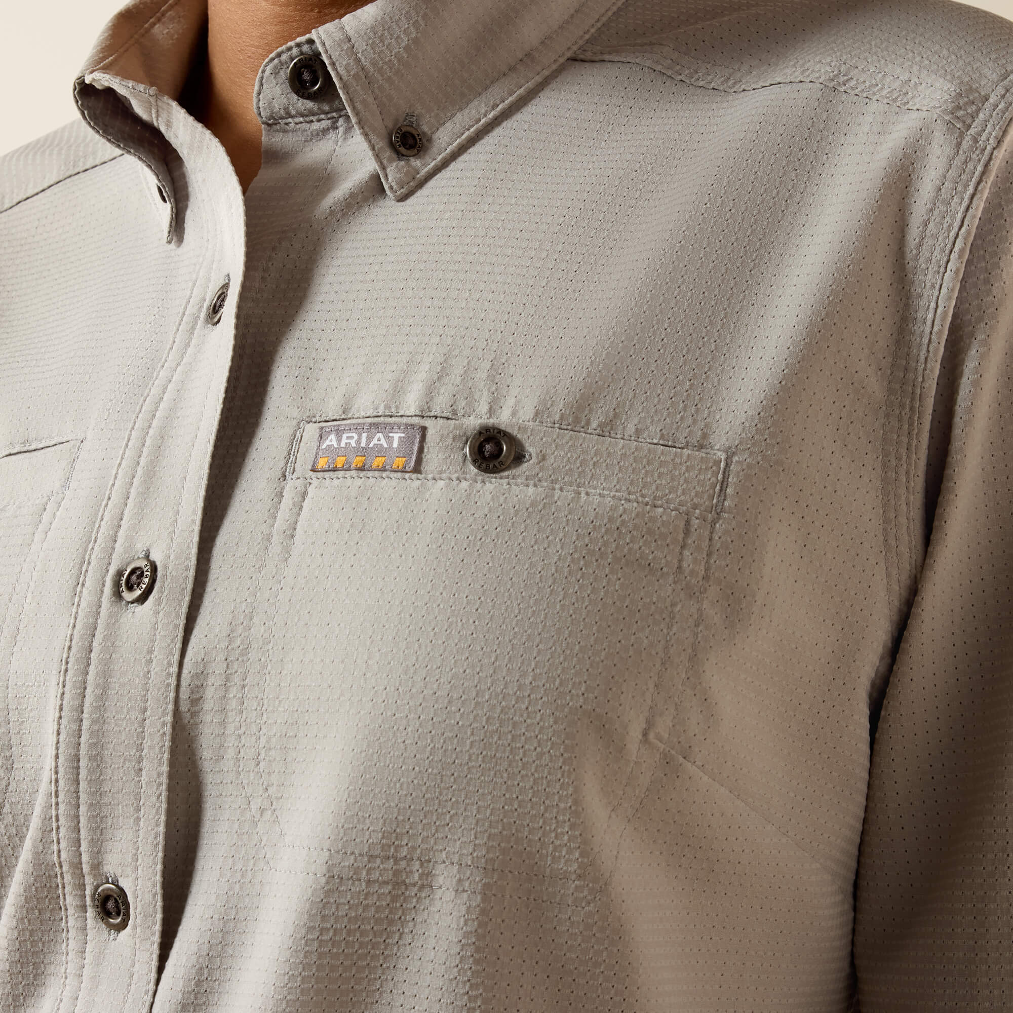Rebar Made Tough 360 Airflow DuraStretch Work Shirt - thumbnail 6
