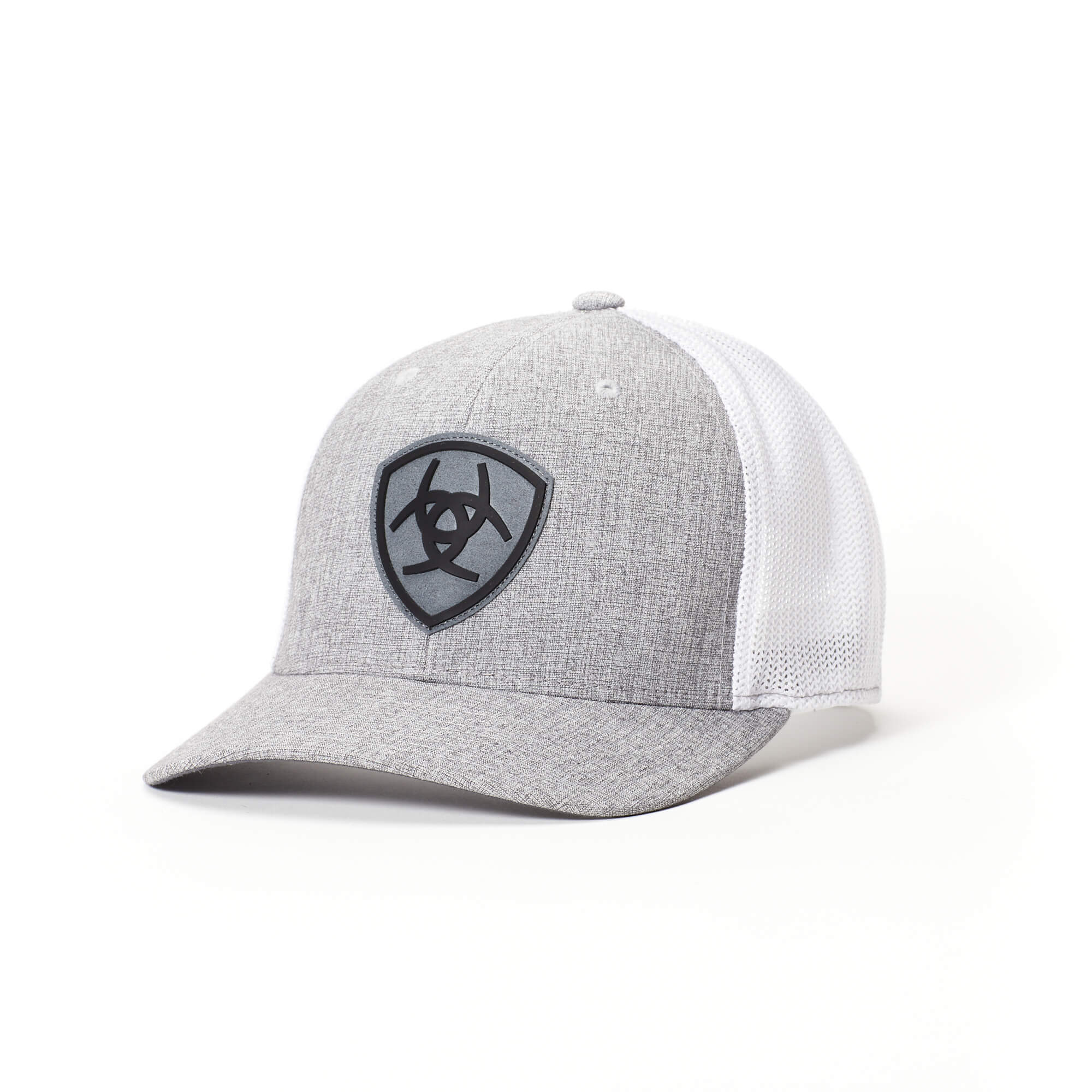 Men's Shield Mesh Snap Back Cap in Grey by Ariat