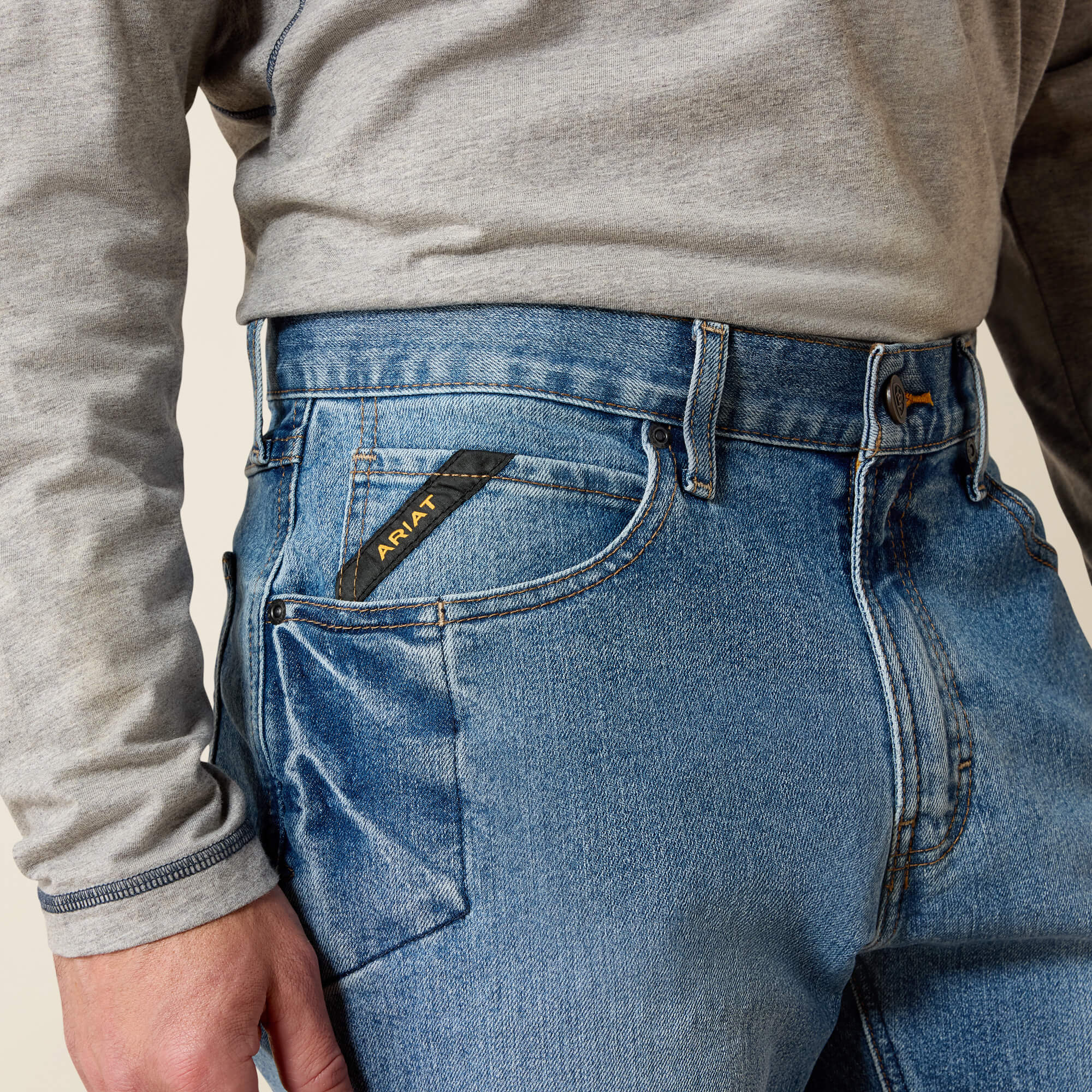 Rebar M4 Relaxed DuraStretch Basic Boot Cut Jean - thumbnail 5