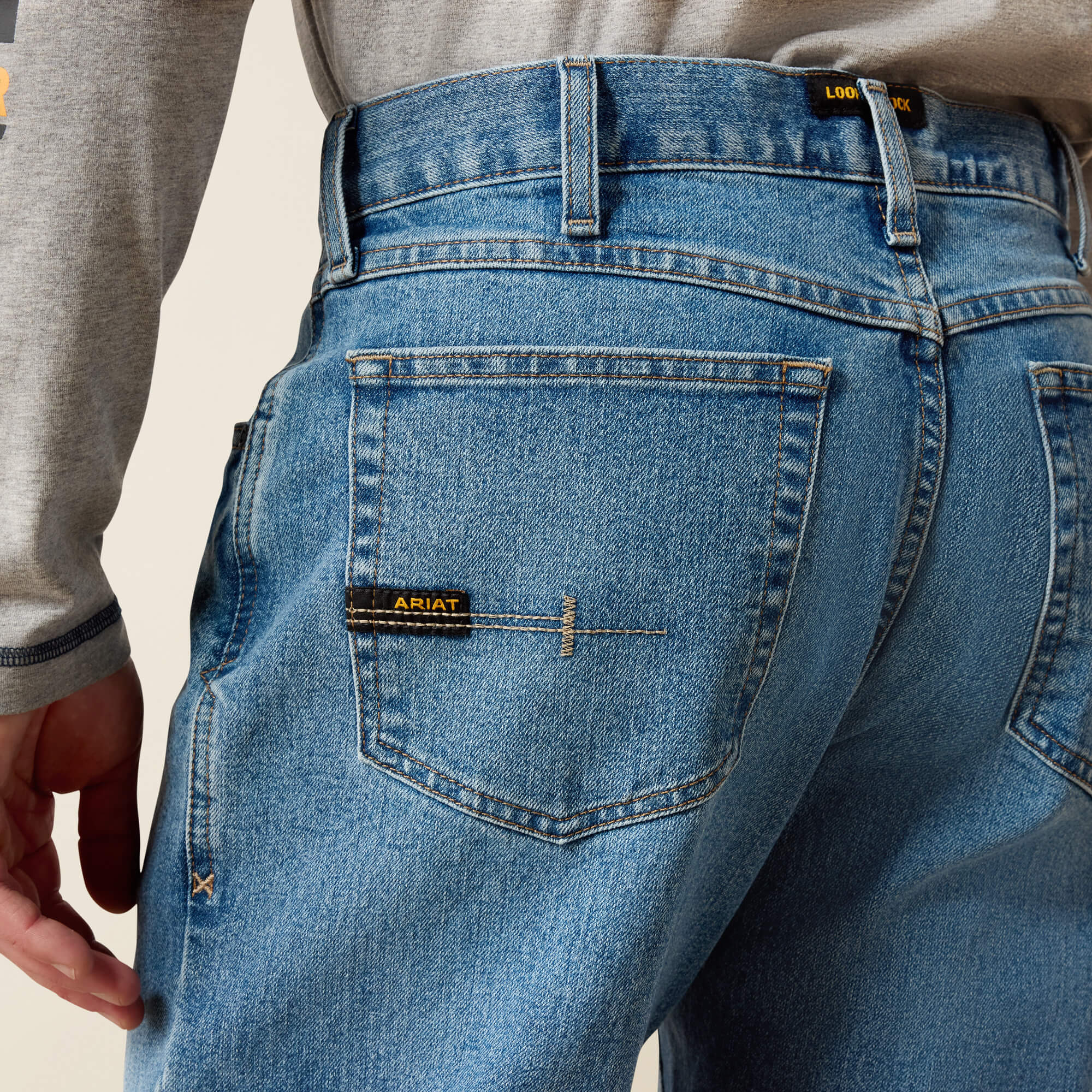 Rebar M4 Relaxed DuraStretch Basic Boot Cut Jean - thumbnail 6