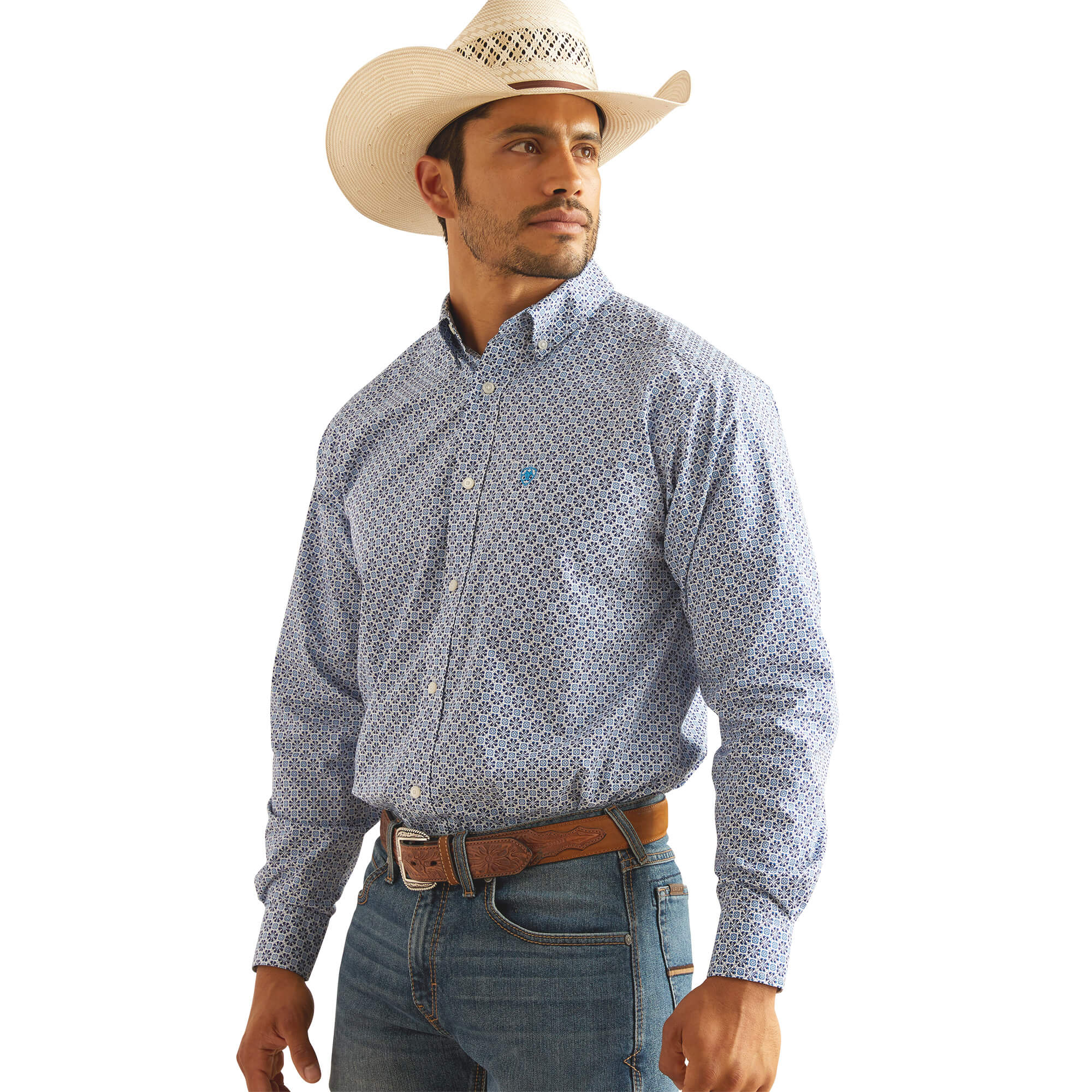 ARIAT Perry Classic Fit Shirt For Men — Rugged, Comfy & Always Looks Sharp - View #8